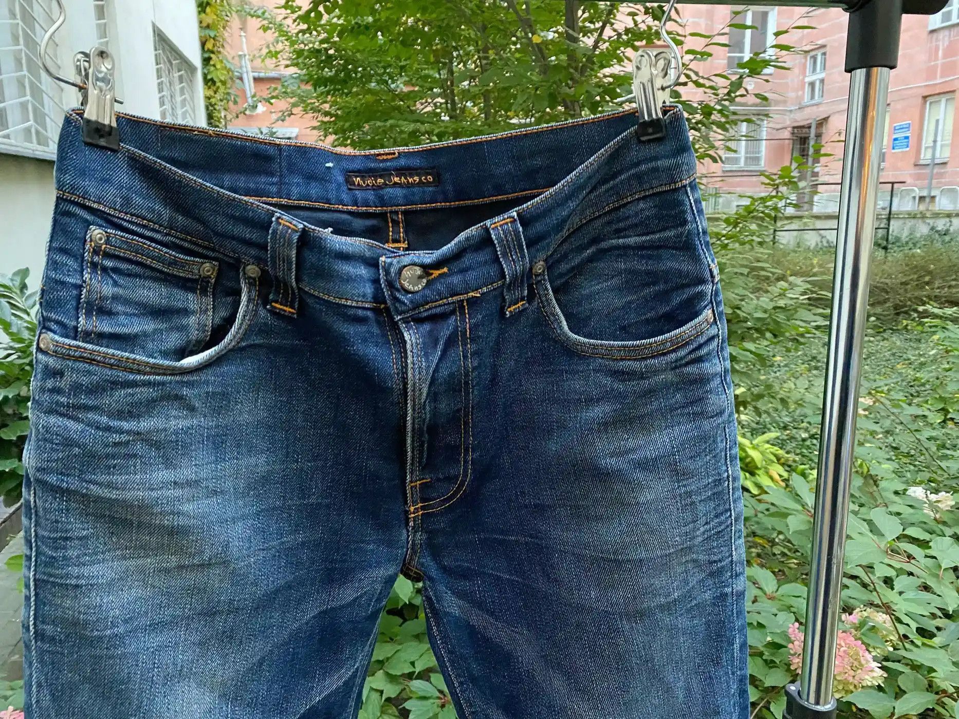 Denime Nudie Jeans Thin Finn Crispy Crink denim jeans size W 32 L32 Size US 32 / EU 48 - 4 Thumbnail