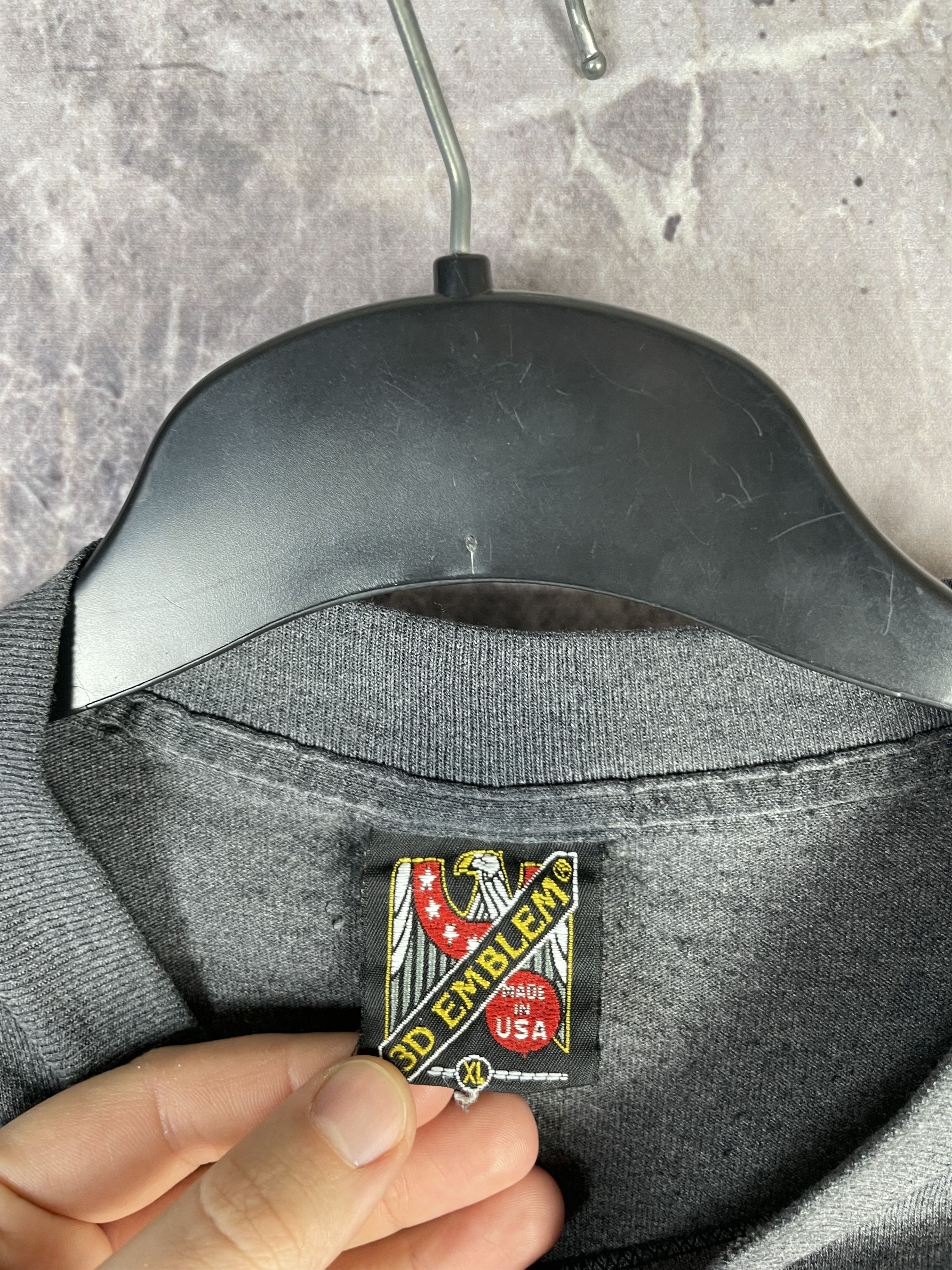 Vintage Easy Riders Vintage 3D EMBLEM BAD TO THE BONE Size US XL / EU 56 / 4 - 5 Thumbnail