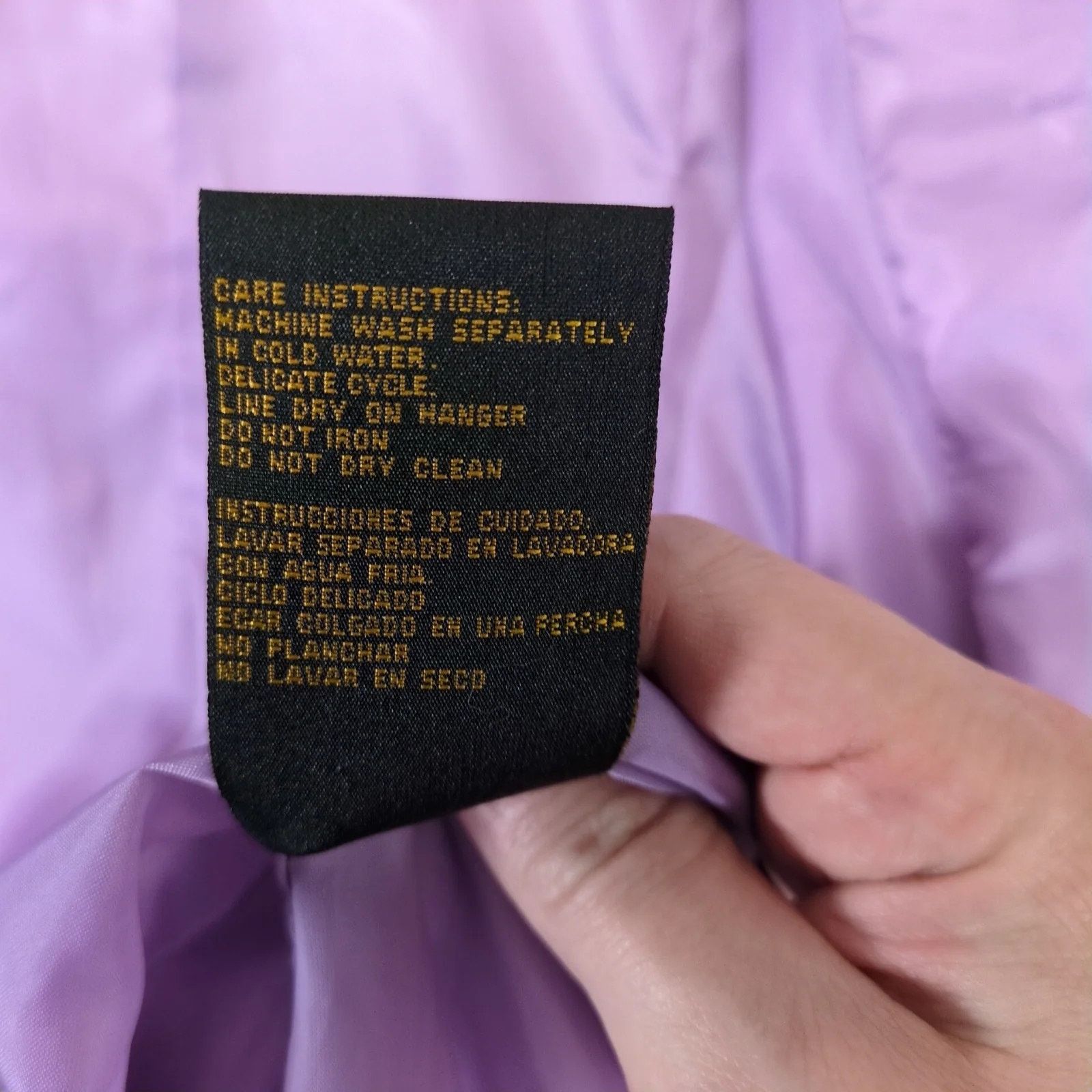 Other Static Purple Ostrich Embossed Faux Leather Coat Women's M Size M / US 6-8 / IT 42-44 - 9 Thumbnail