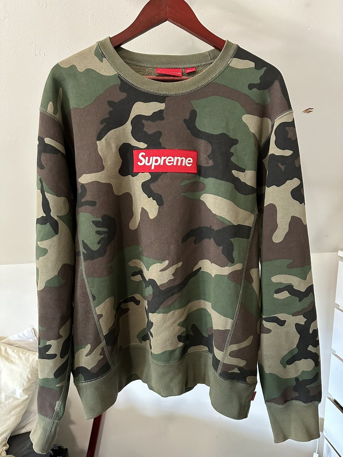 Supreme Supreme Box Logo Crewneck Size US L / EU 52-54 / 3 - 2 Thumbnail