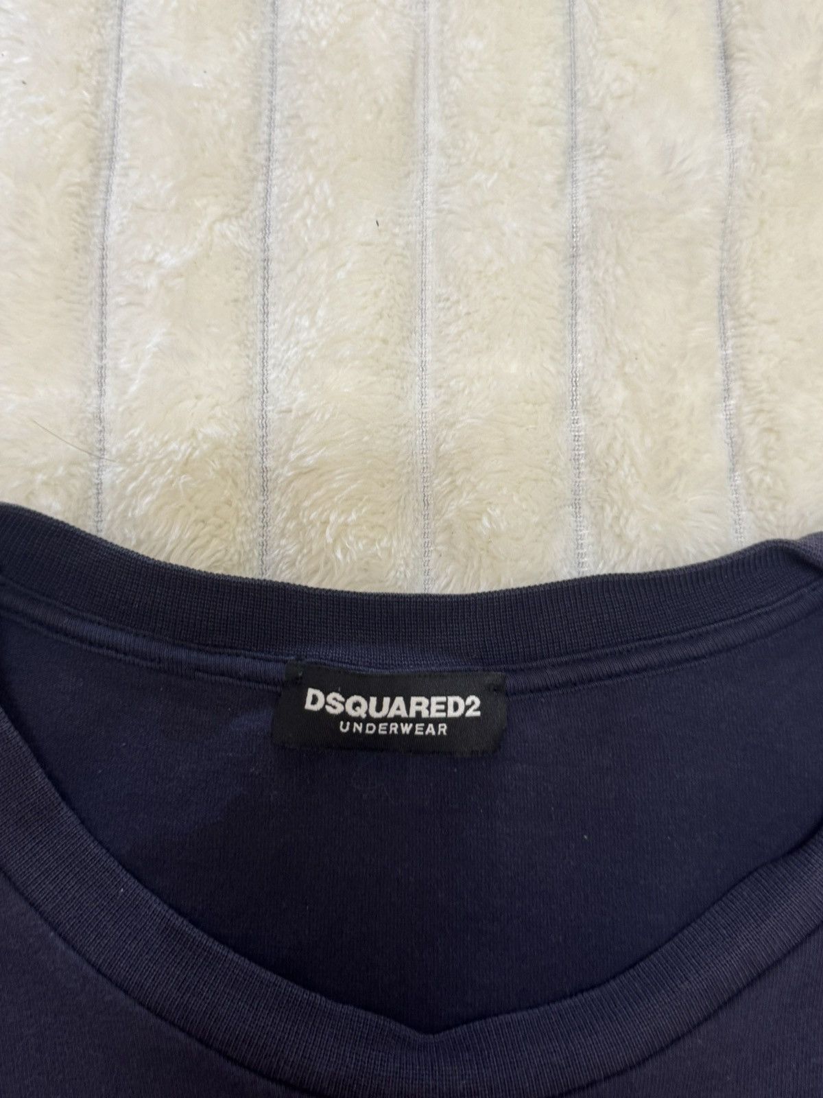 Dsquared2 × Vintage Luxury Dsquared2 Underwear Line Tshirt Y2K Logo Avant Garde Size US M / EU 48-50 / 2 - 3 Thumbnail