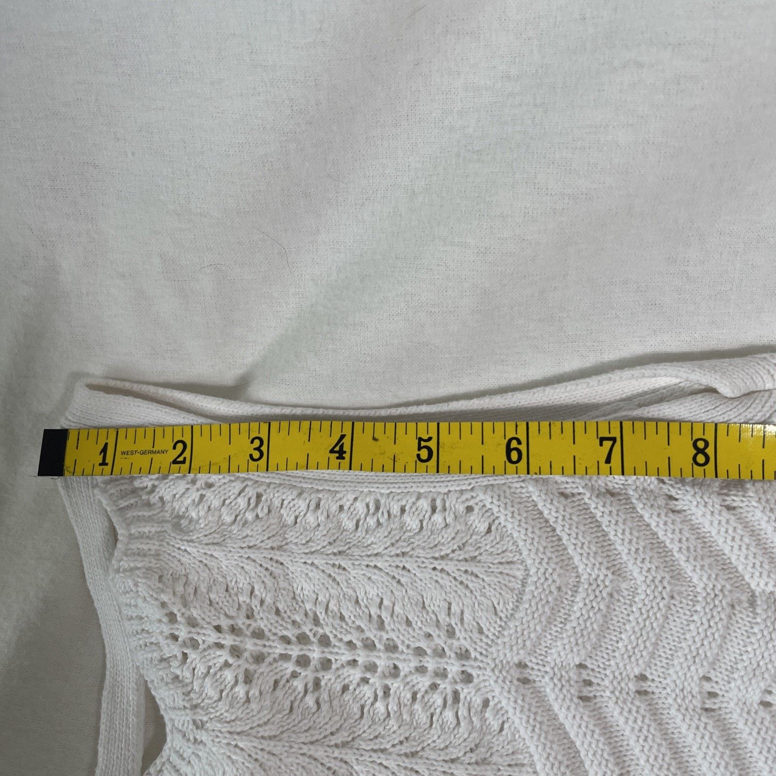 Lilly Pulitzer Lilly Pulitzer White Knit Tank Top - Size XS Size XS / US 0-2 / IT 36-38 - 7 Thumbnail
