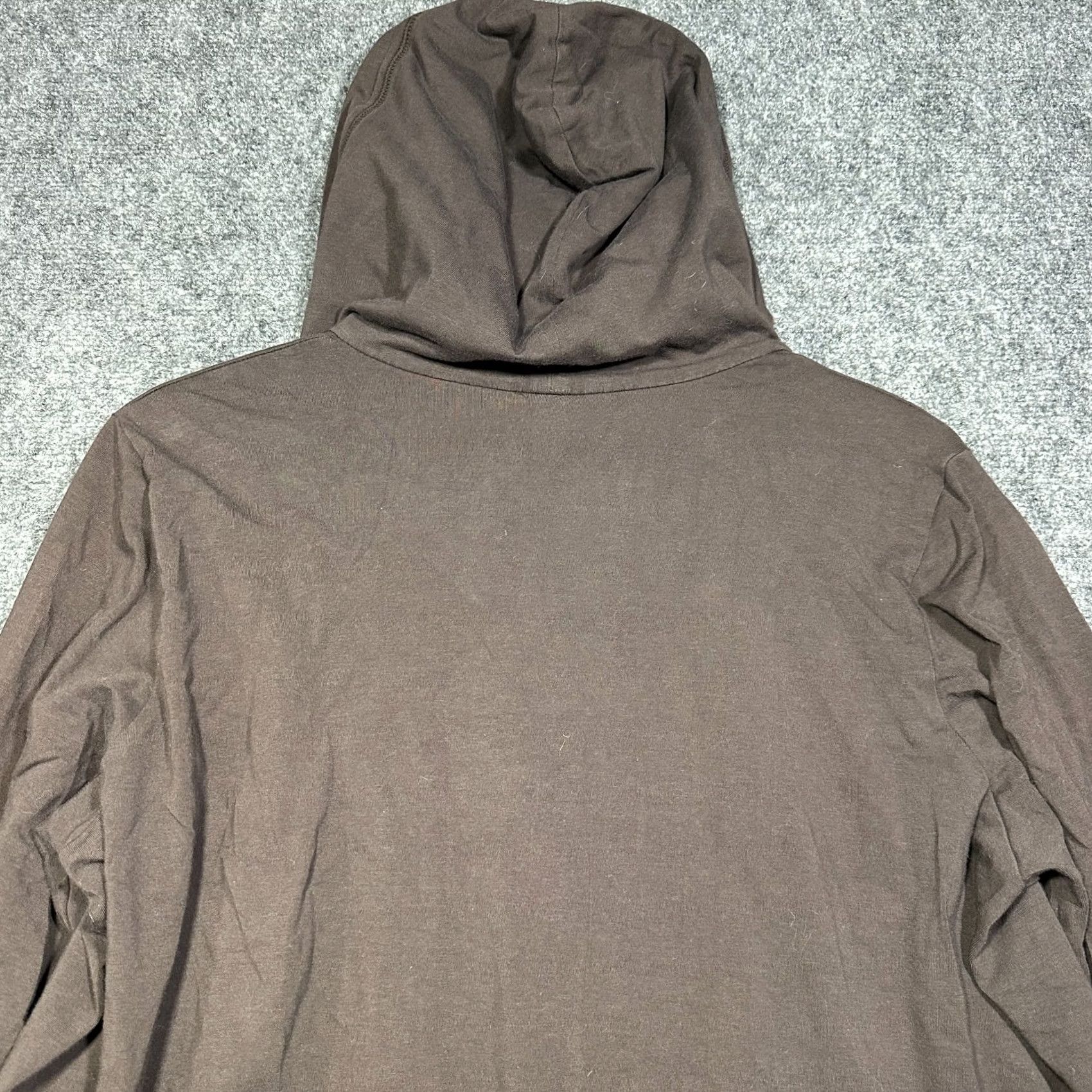 Eileen Fisher Eileen Fisher Cardigan Womens Large Brown Hooded Open Front Long Sleeve Stretch Knit Size L / US 10 / IT 46 - 7 Thumbnail