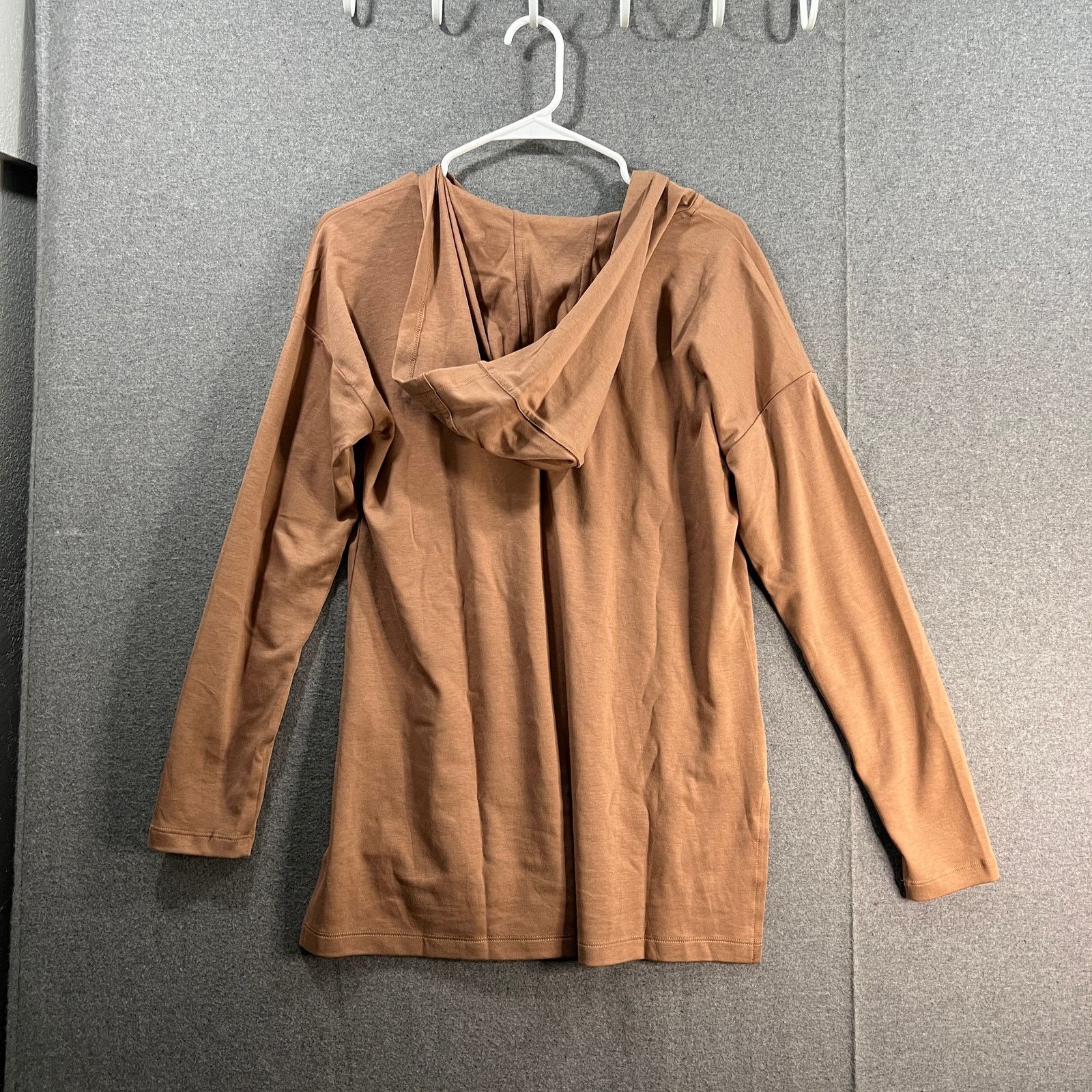 Isaac Mizrahi Isaac Mizrahi Live! Essentials Pima Cotton Hooded Tunic Size S / US 4 / IT 40 - 2 Thumbnail