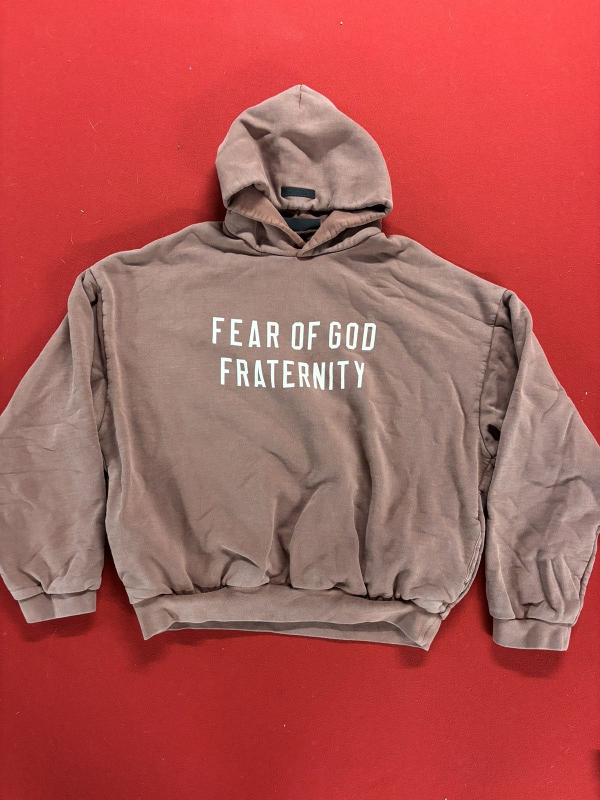 Essentials × Fear of God fear of god fraternity hoodie Size US XS / EU 42 / 0 - 1 Thumbnail