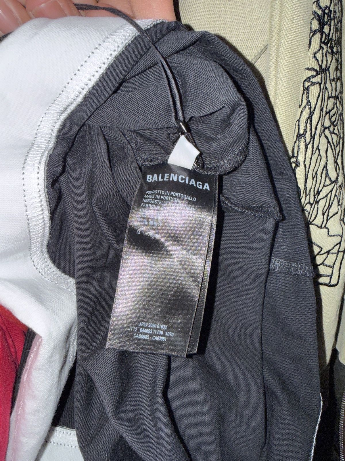 Balenciaga Balenciaga Double Layer T-shirt Size US M / EU 48-50 / 2 - 5 Thumbnail