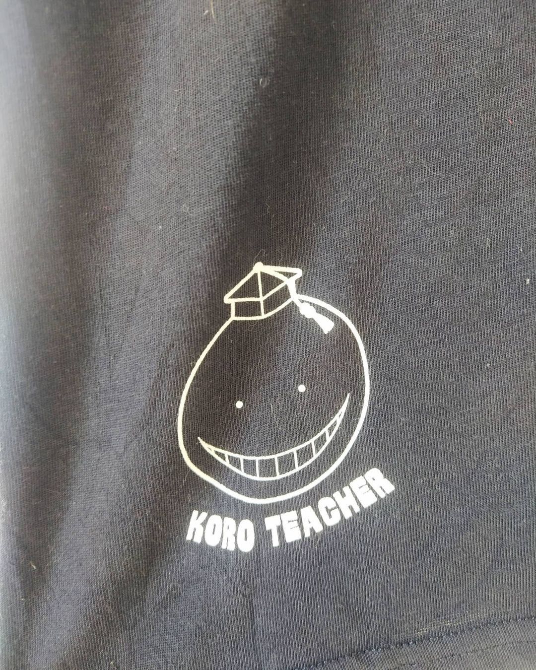 Anime × Japanese Brand Assassination Classroom Koro Sensei Costume Black Tees Anime Size US M / EU 48-50 / 2 - 3 Thumbnail