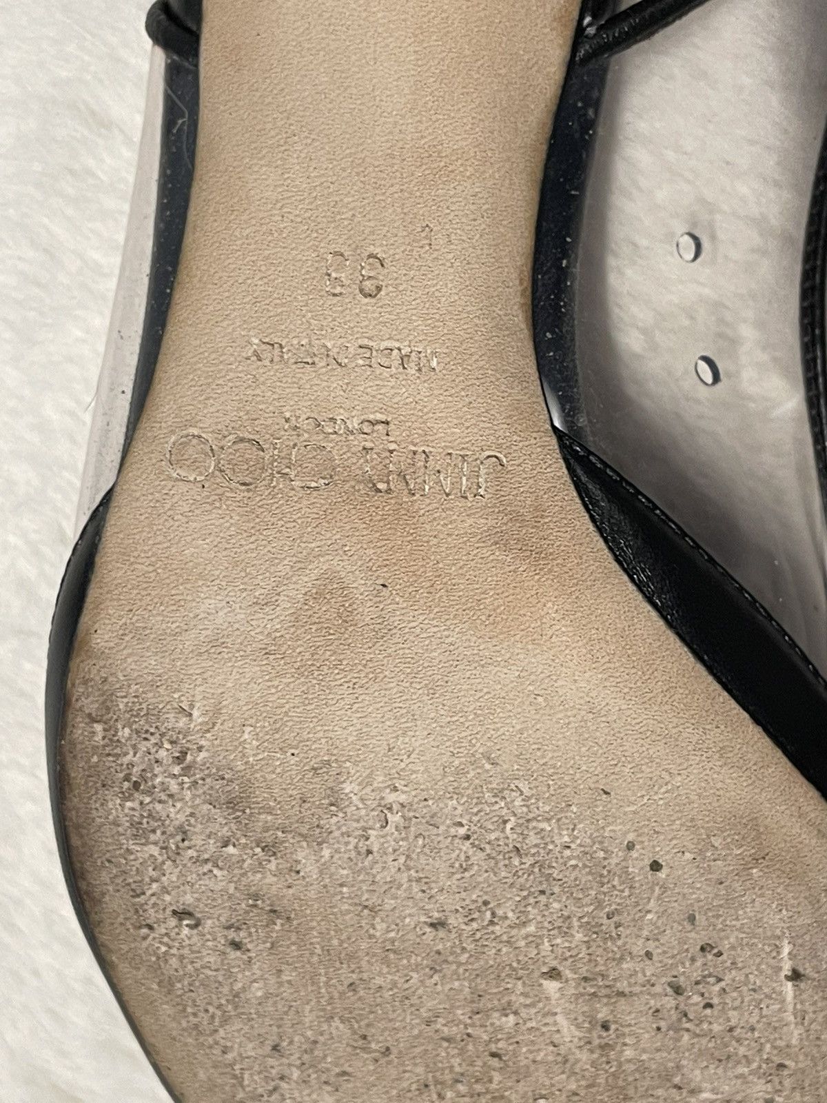 Jimmy Choo JIMMY CHOO Erin 60 leather slingbacks Size US 8 / IT 38 - 14 Thumbnail