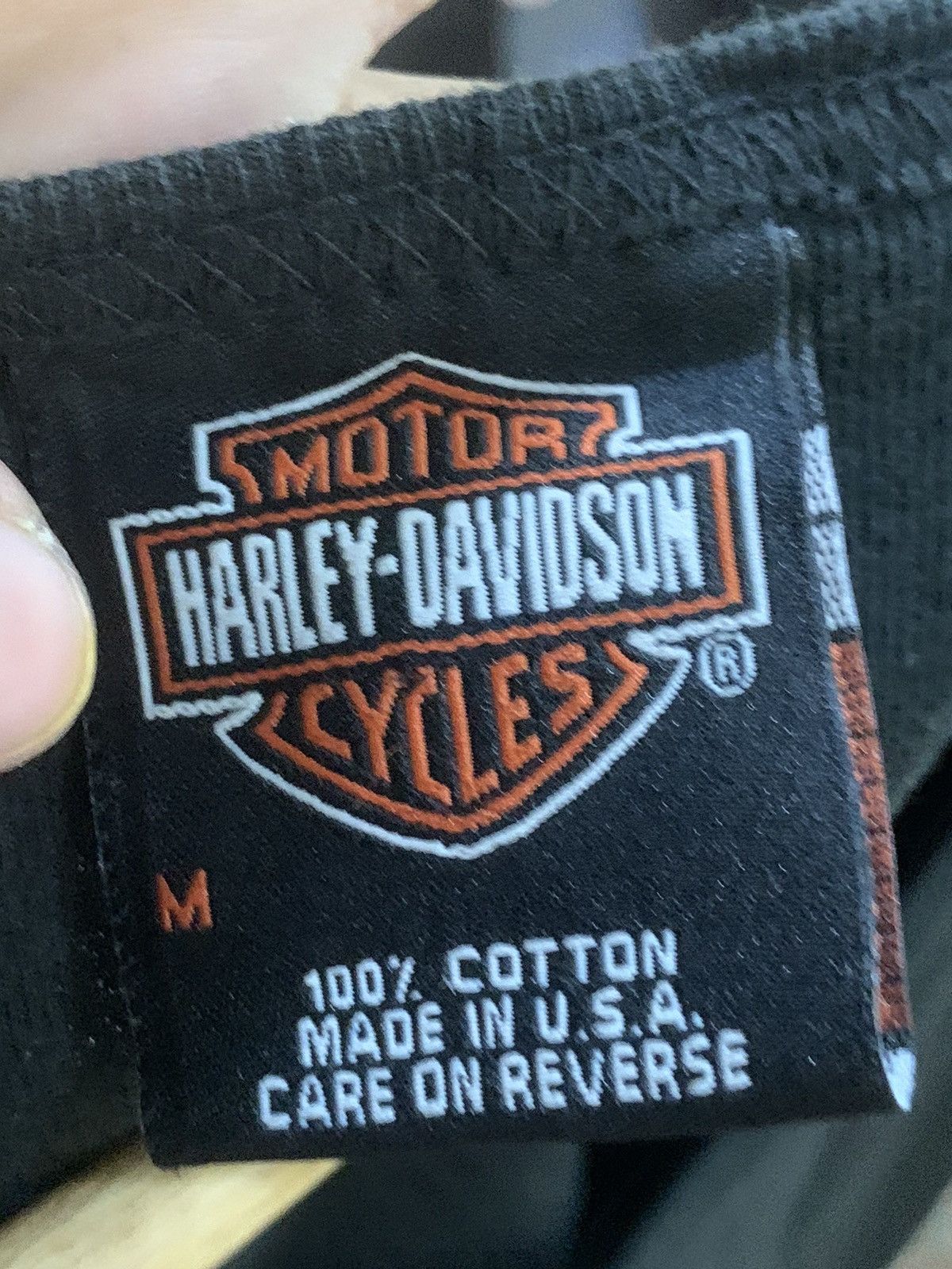Harley Davidson × Vintage Vintage Harley Davidson Motor Cycles Size M / US 6-8 / IT 42-44 - 9 Thumbnail