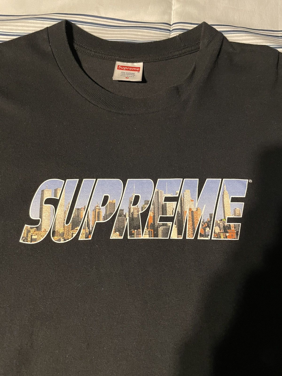 Supreme Supreme NY tshirt Size US M / EU 48-50 / 2 - 2 Thumbnail