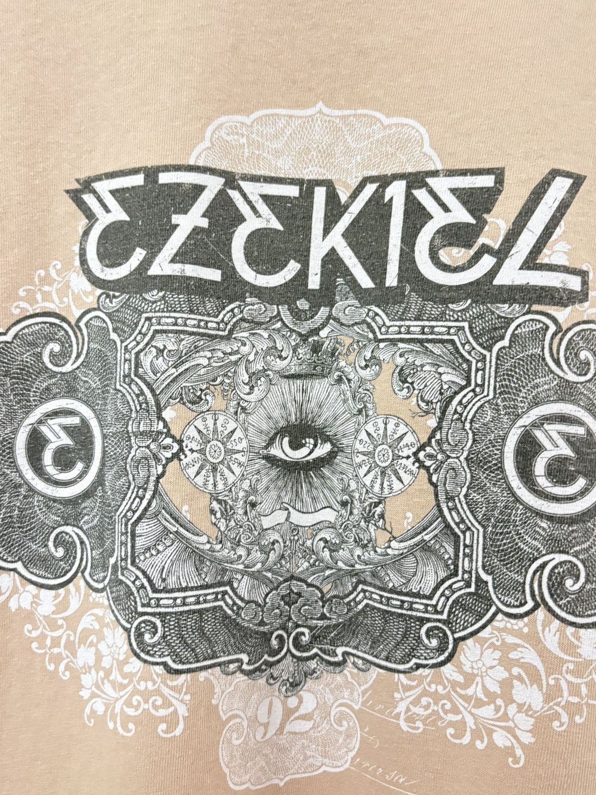 Ezekiel 90’s Ezekiel Skate Brand Vintage Made in USA Illuminati Tee Size US XL / EU 56 / 4 - 3 Thumbnail