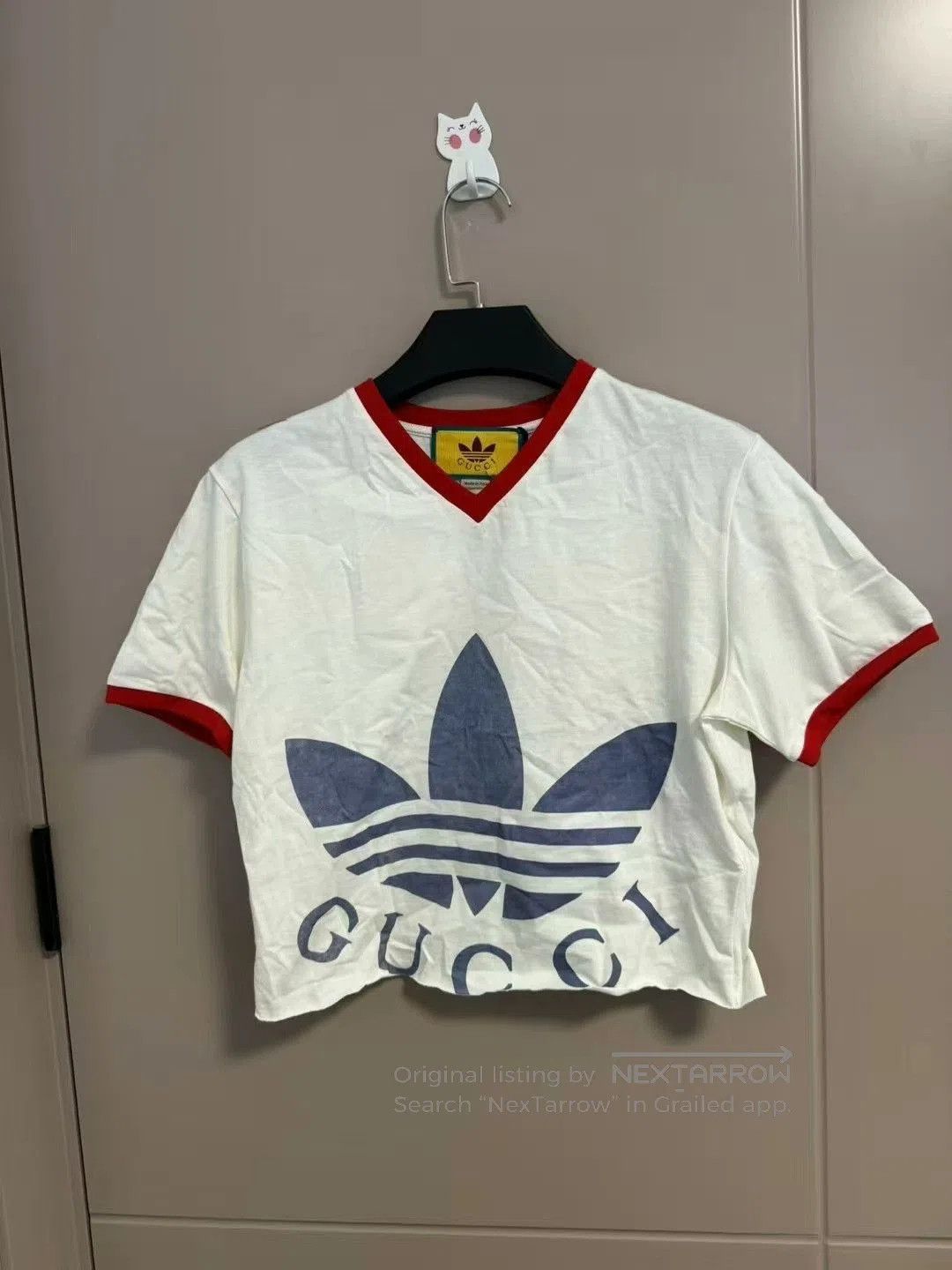 Gucci gucci x adidas logo short sleeve shirt. Size US M / EU 48-50 / 2 - 1 Thumbnail