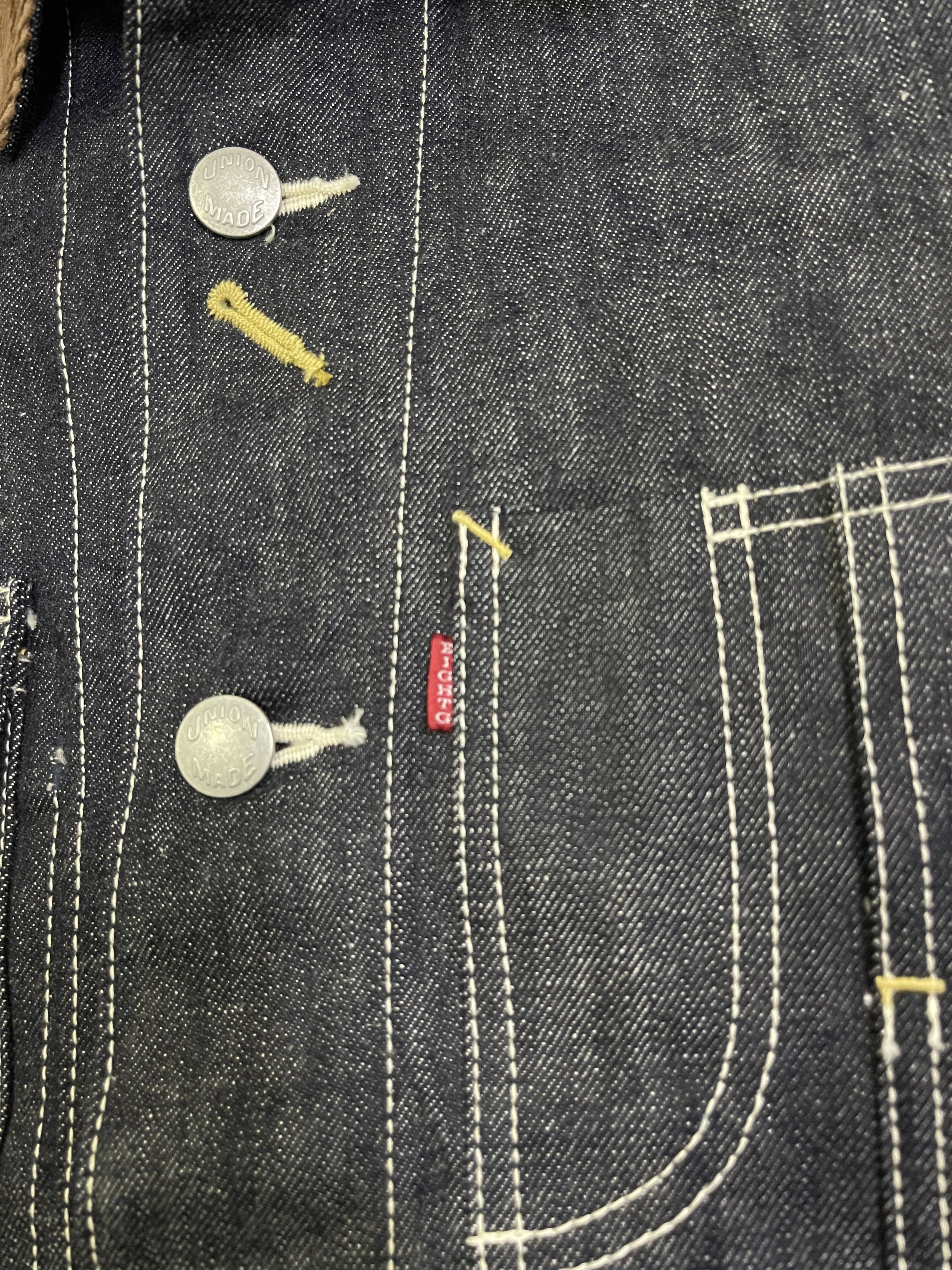 EIGHT-G Eight G Denim Jacket Almost Like New Sanforized Size US S / EU 44-46 / 1 - 8 Thumbnail