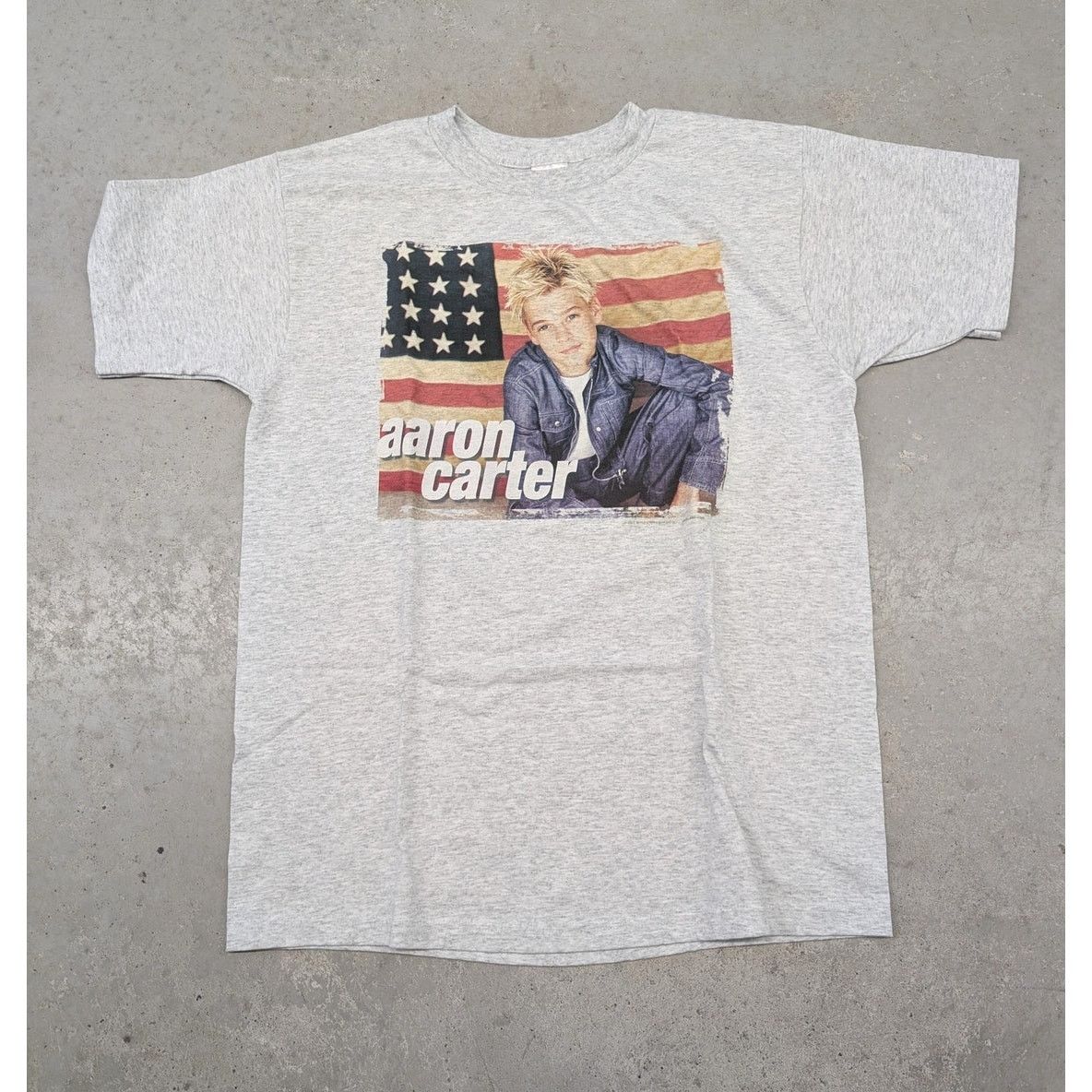 Fruit Of The Loom × Vintage Y2K 2001 Aaron Carter Aaron's Party Album promo t-shirt Size US L / EU 52-54 / 3 - 1 Thumbnail