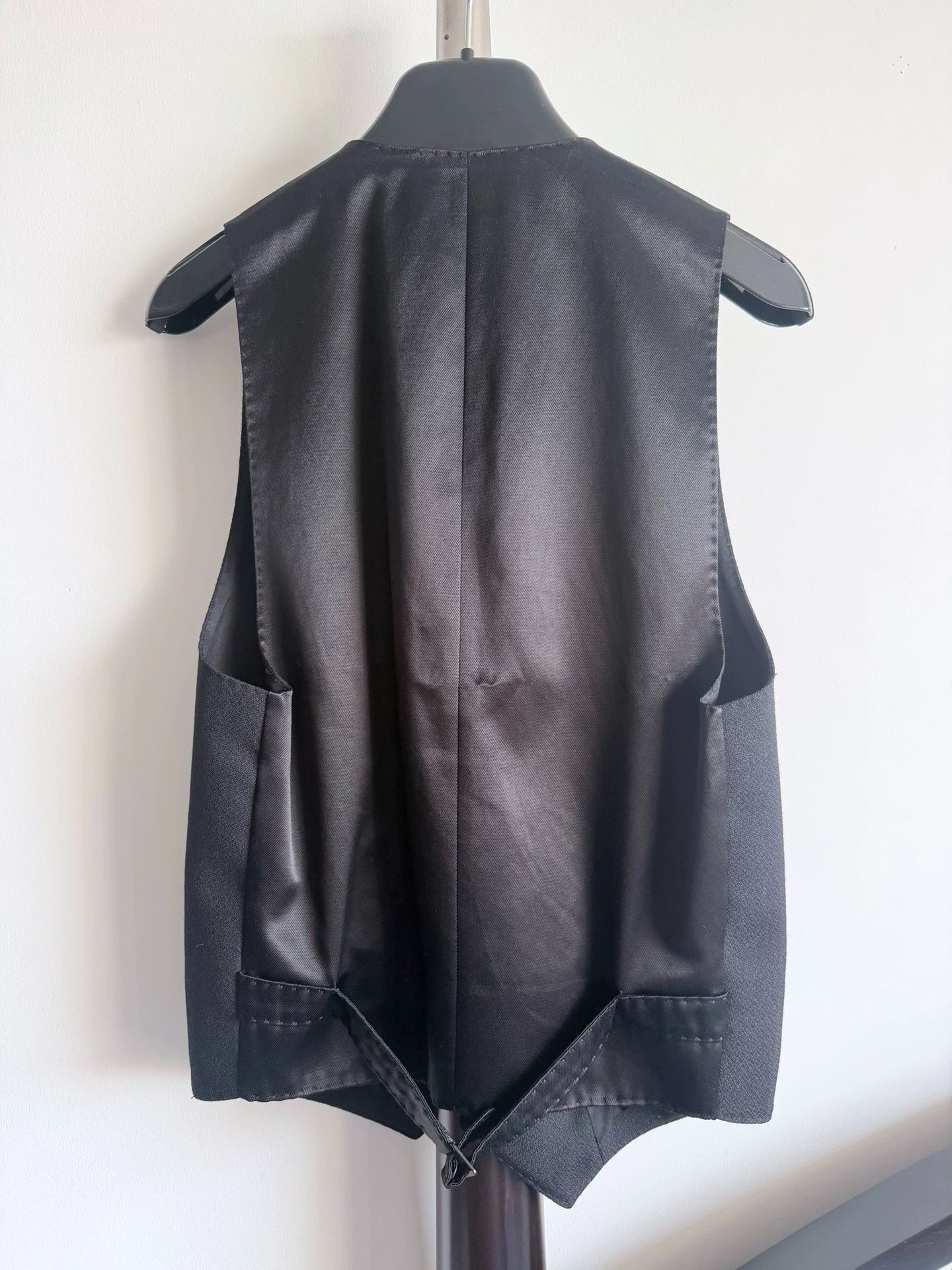 Saint Laurent Paris Saint Laurent Paris 16fw 3-button vest 46 10/10 Size 46S - 2 Thumbnail