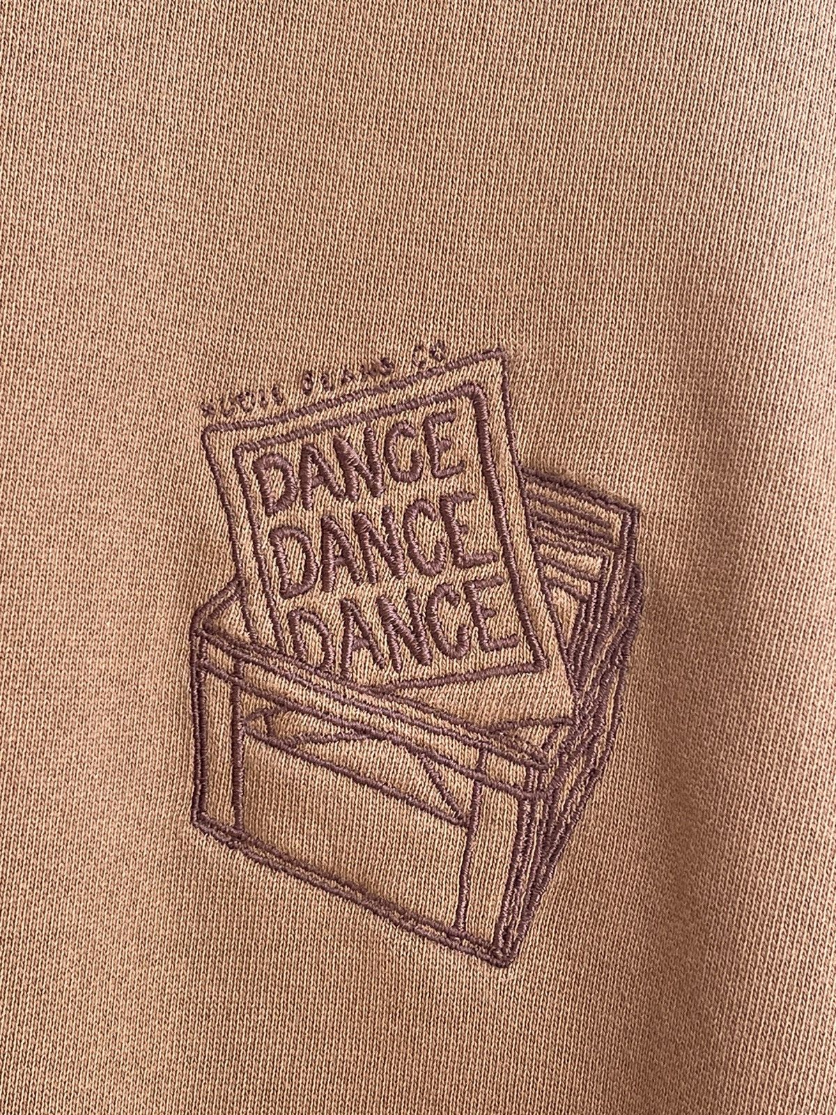 Nudie Jeans Lasse Dance Dance Dance Stone Washed Crewneck Sweatshirt Size US XL / EU 56 / 4 - 12 Thumbnail
