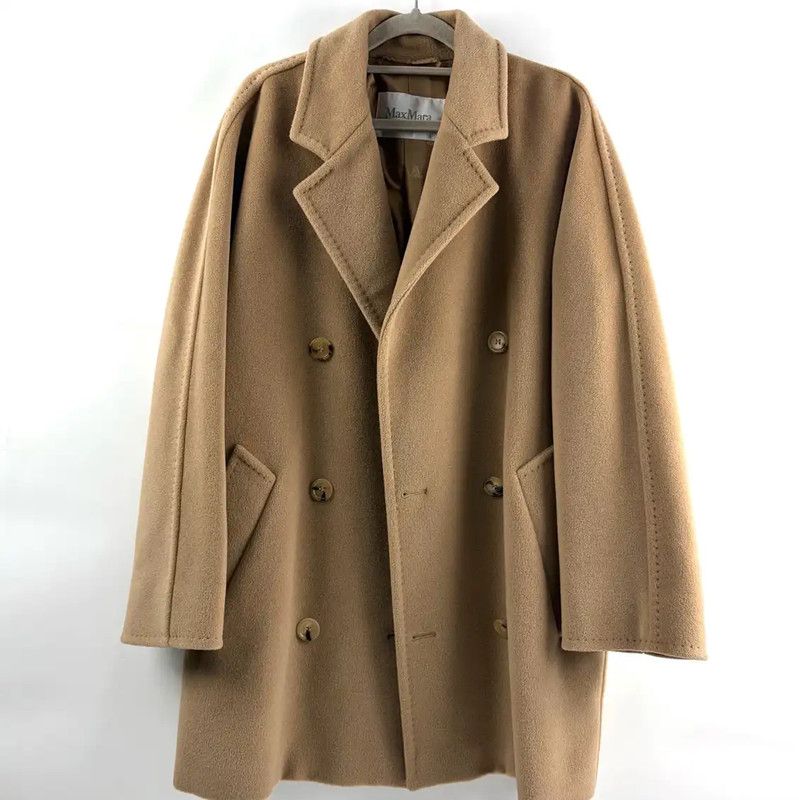 Max Mara MaxMara Winter Brown Wool Ladies Coat 0089 Size ONE SIZE - 1 Thumbnail