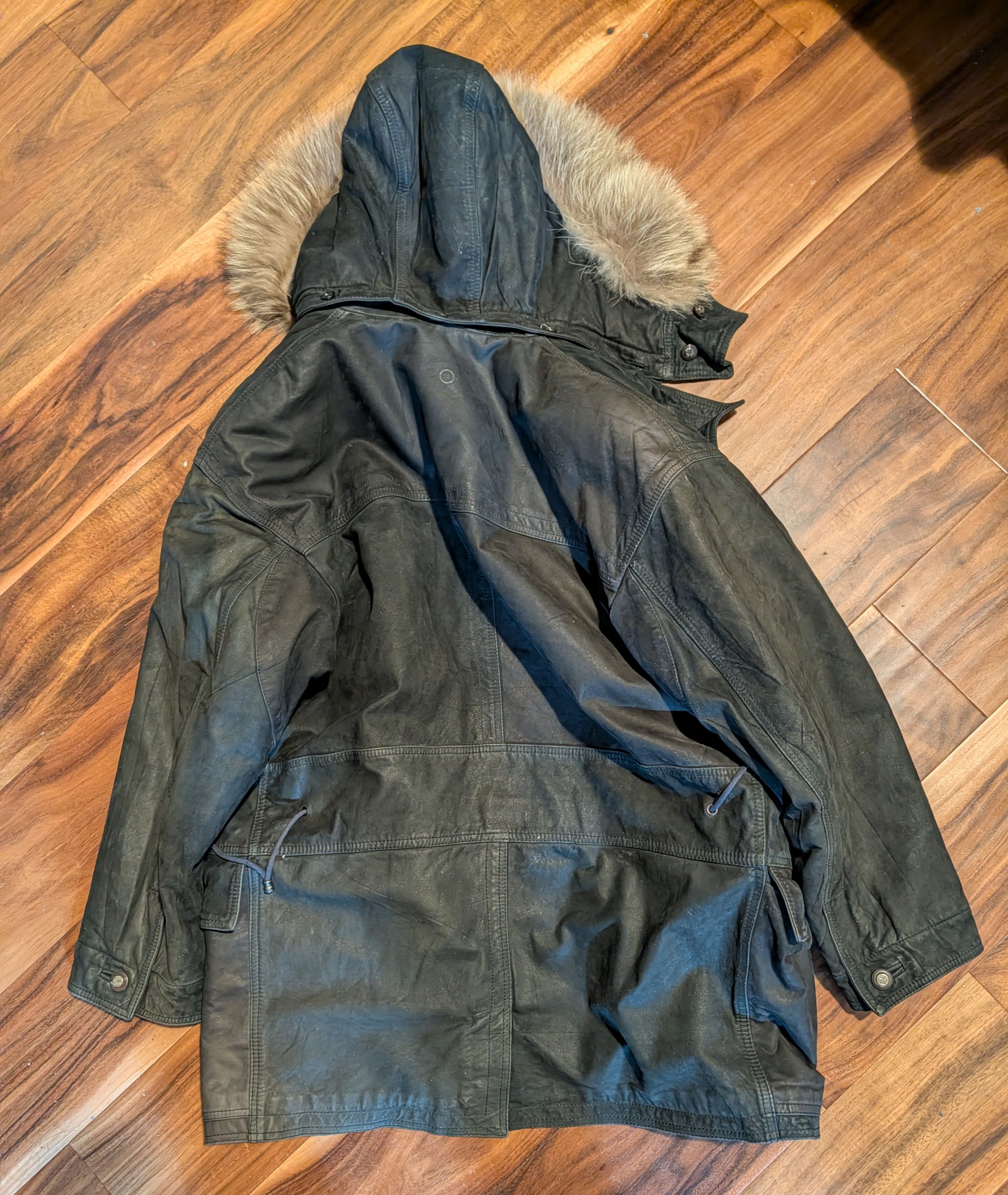 Ruffo Research Ruffo research fur parka leather Size US M / EU 48-50 / 2 - 2 Thumbnail