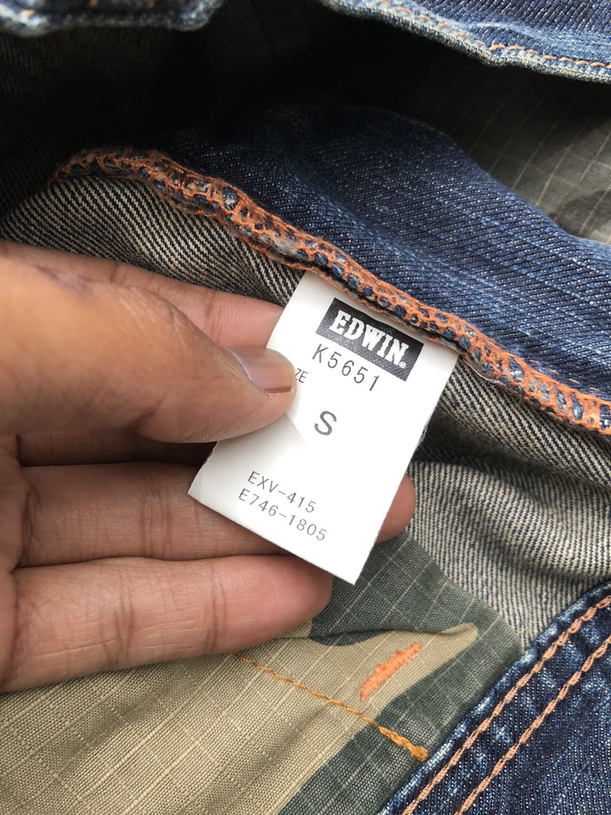 Edwin RARE⚡️⚡️EDWIN SIX POCKET TACTICAL/MULTIPOCKET BUSHPANT DENIM Size US 31 - 3 Thumbnail