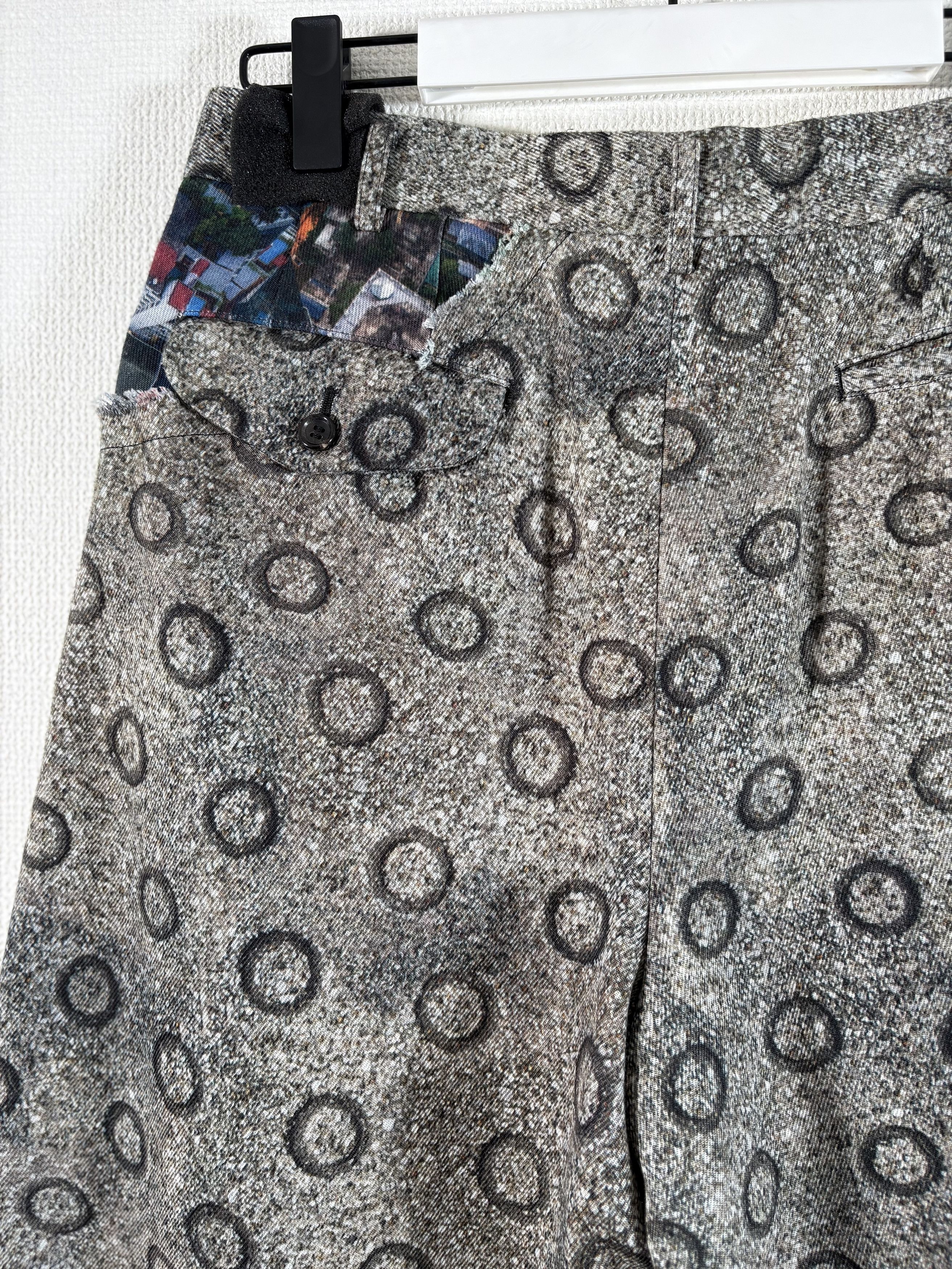 Comme des Garcons Homme Plus AD2018 Comme des Garcons Homme Plus Print Half Pants Size US 30 / EU 46 - 4 Thumbnail