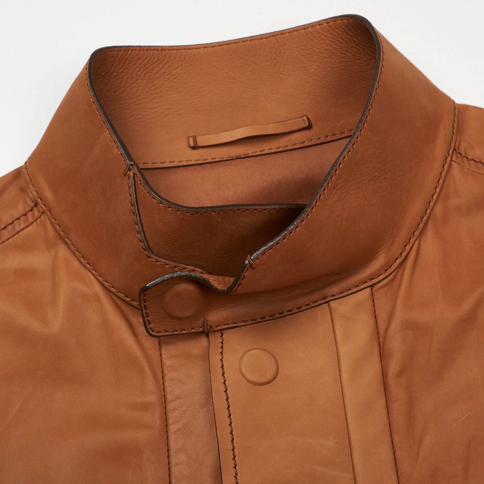 Berluti BERLUTI Paris Cognac Calfskin Leather Jacket Size US M / EU 48-50 / 2 - 5 Thumbnail