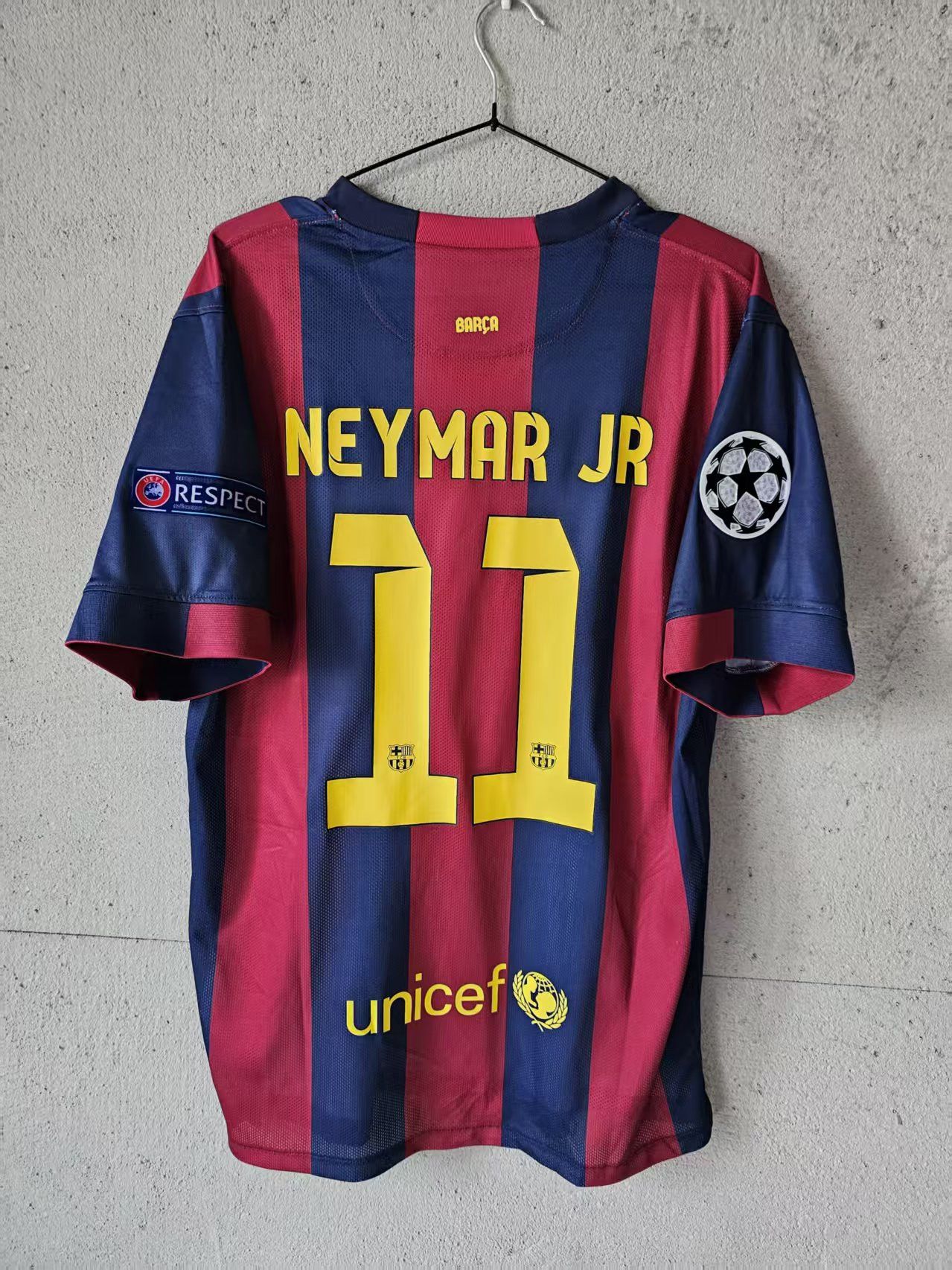 Other Barcelona #11 Neymar Jersey Home 2014 2015 Size US XL / EU 56 / 4 - 1 Thumbnail