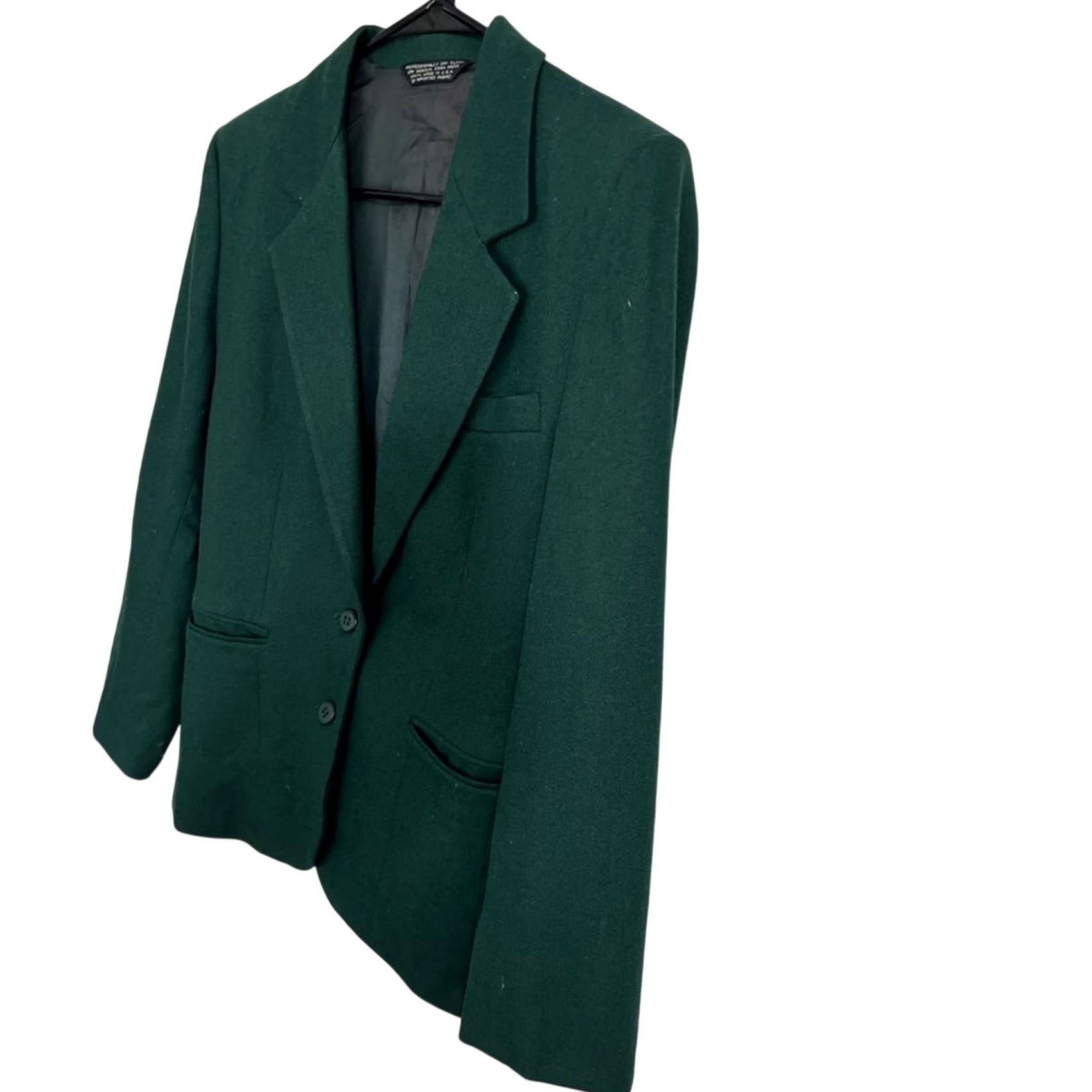 Vintage VTG 50’s Dartmouth Outfitters Class Reunion Jacket James Campion Union Made USA Wool Blazer Mens M Green Varsity Jacket Reg Size Size 40R - 3 Thumbnail