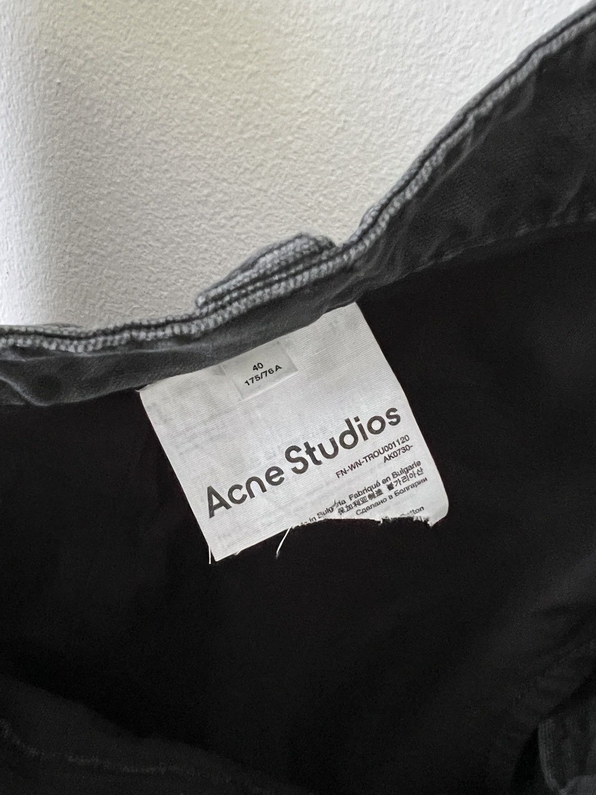 Acne Studios Acne Studios Cargo Trouser Strap Pants Size US 31 - 12 Thumbnail