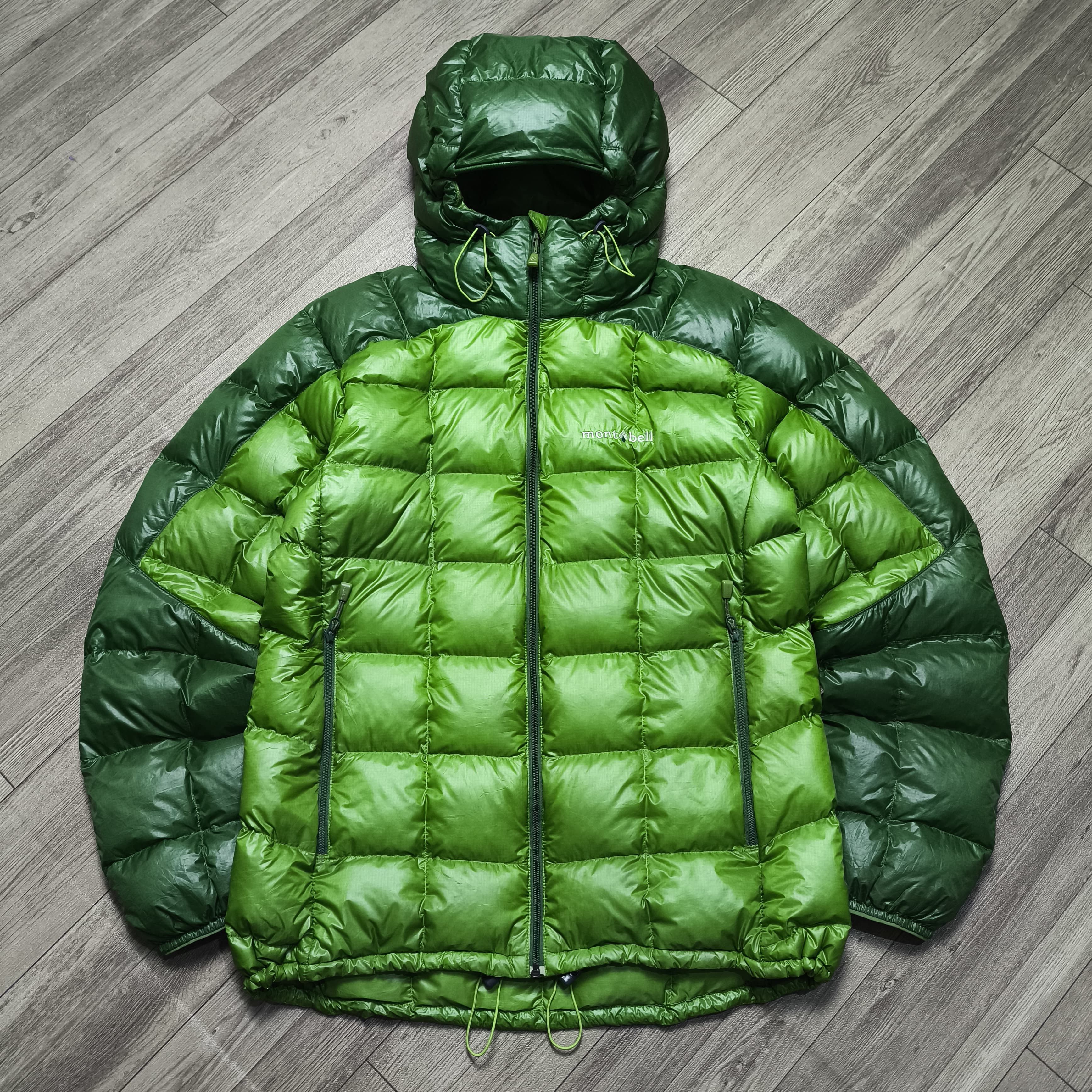 Montbell Red Blue Yellow Green Jacket Montbell Superior Two Tone