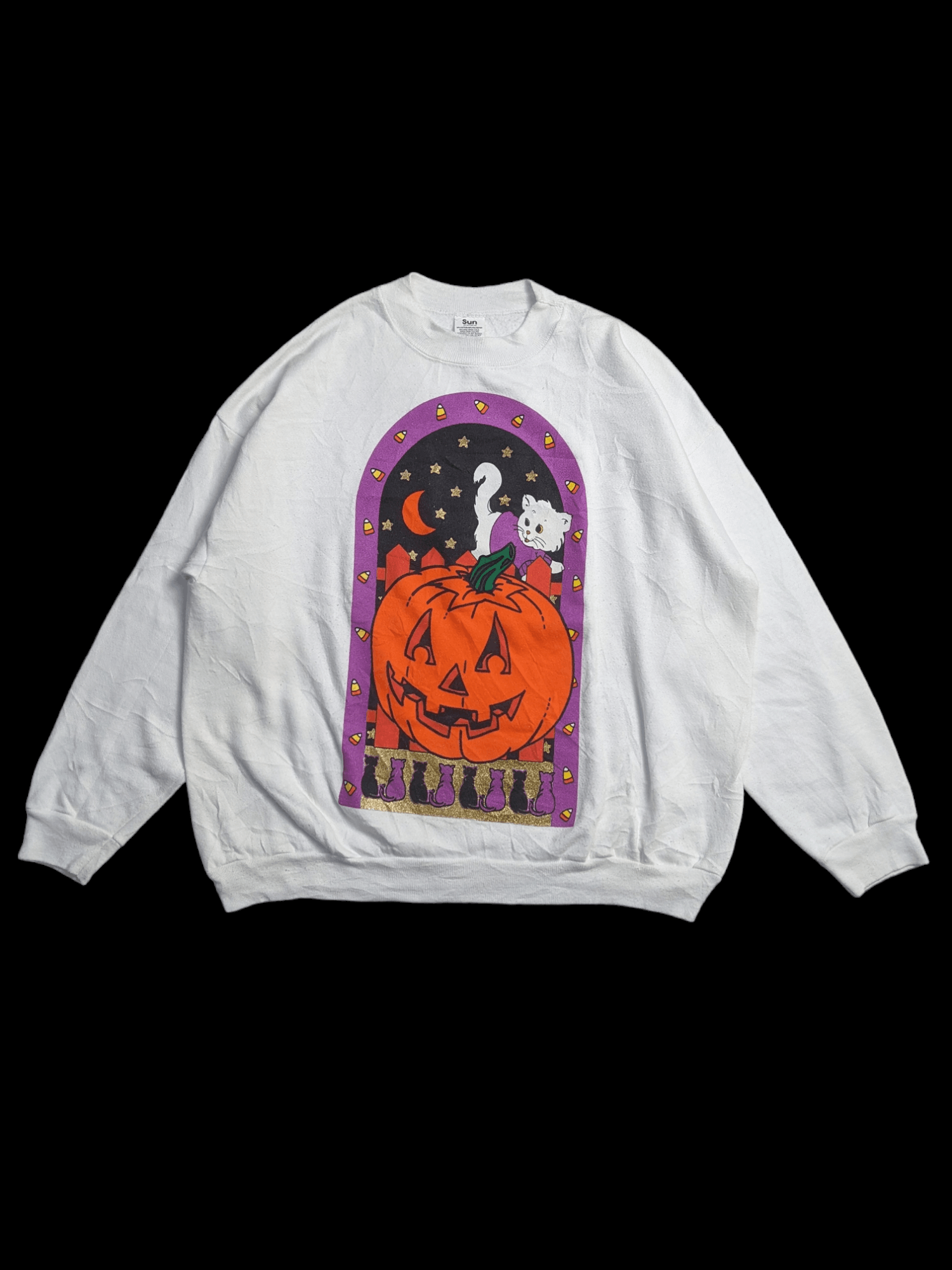 Vintage 80s Halloween Sweatshirt Made in USA