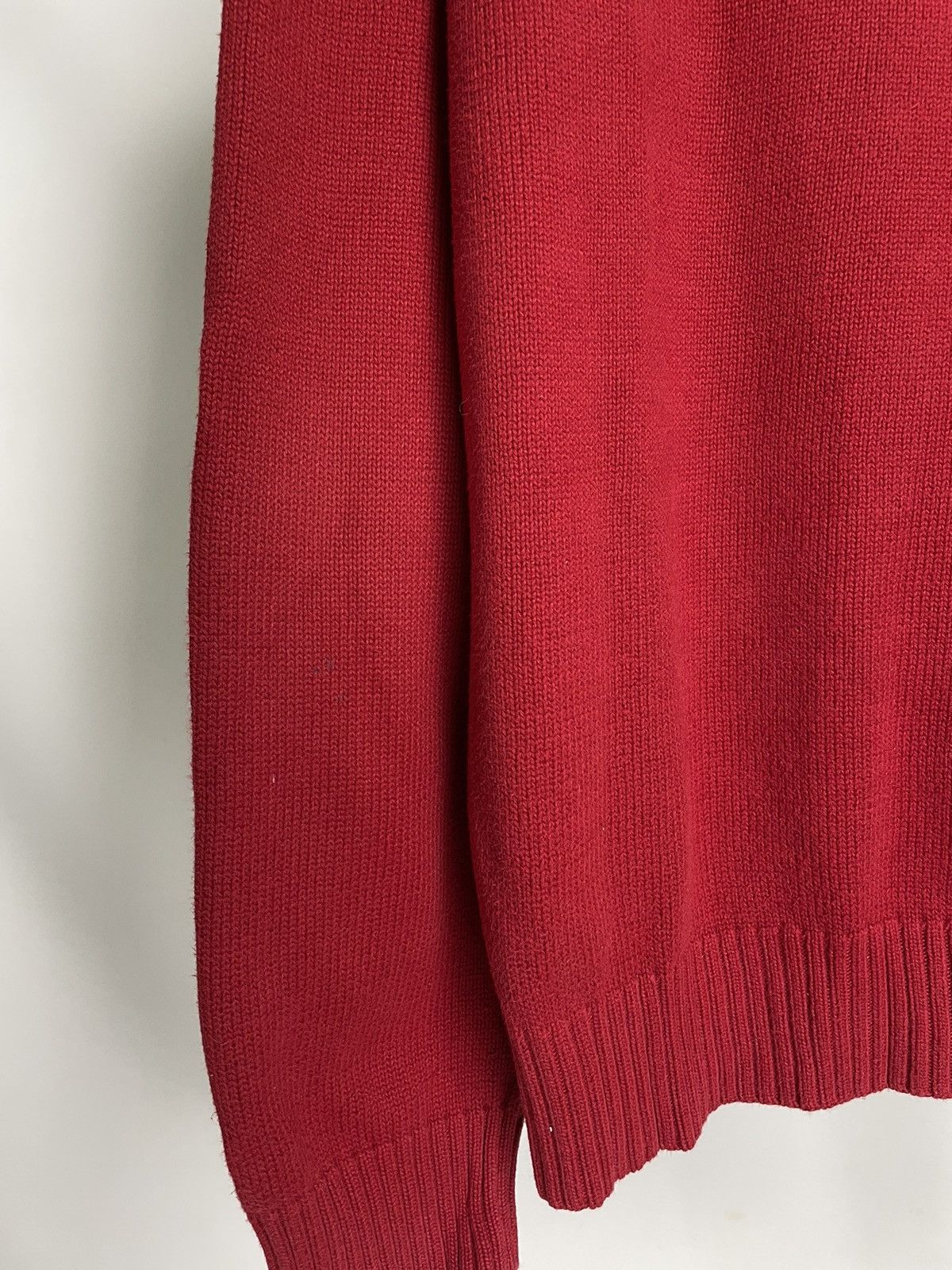 Polo Ralph Lauren Polo by Ralph Lauren ( Size M ) Vintage Red Knit Sweater Size US L / EU 52-54 / 3 - 13 Thumbnail