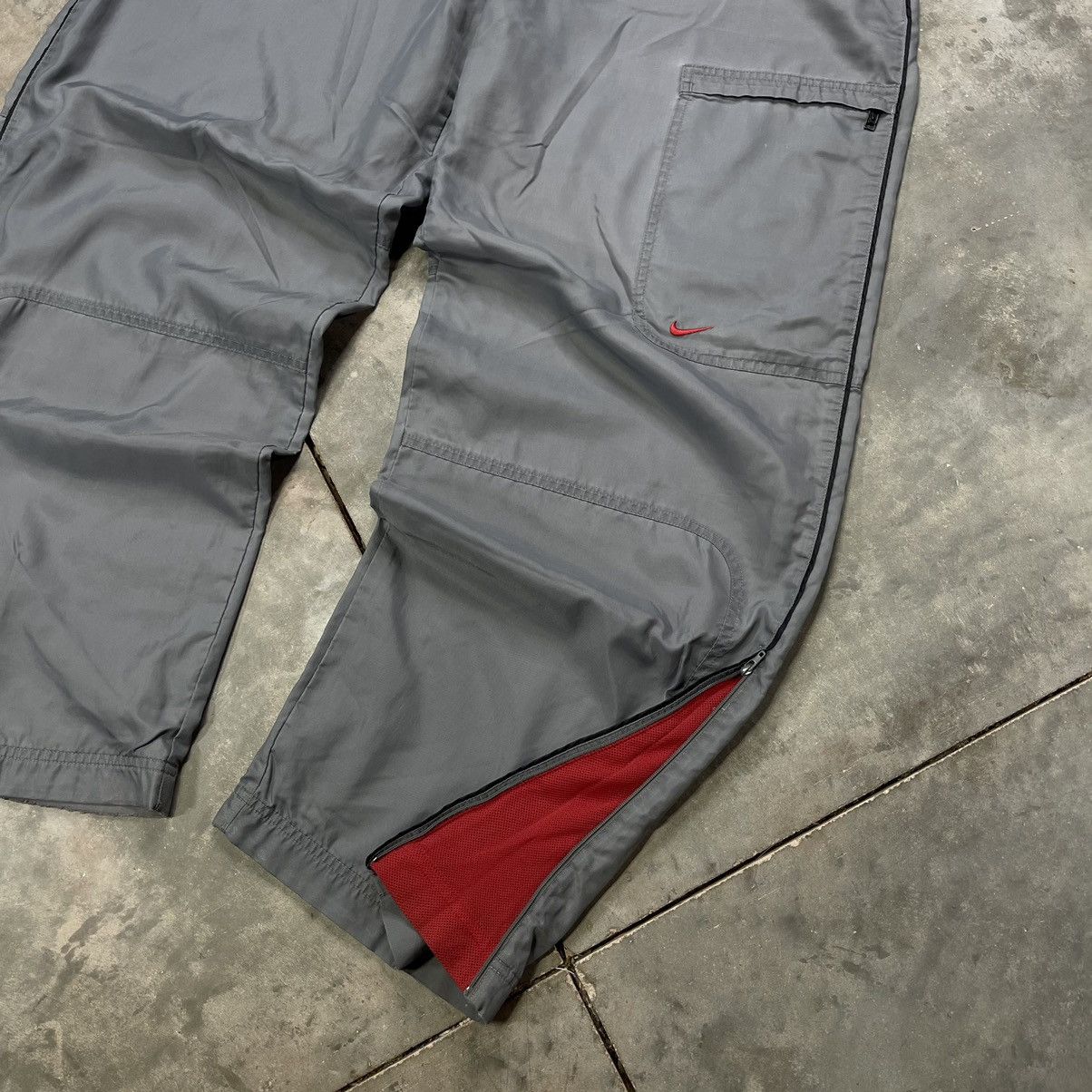 Nike × Vintage Vintage Nike Drill Pants Baggy Fit Track Pants Y2K Cargo Size US 34 / EU 50 - 4 Thumbnail