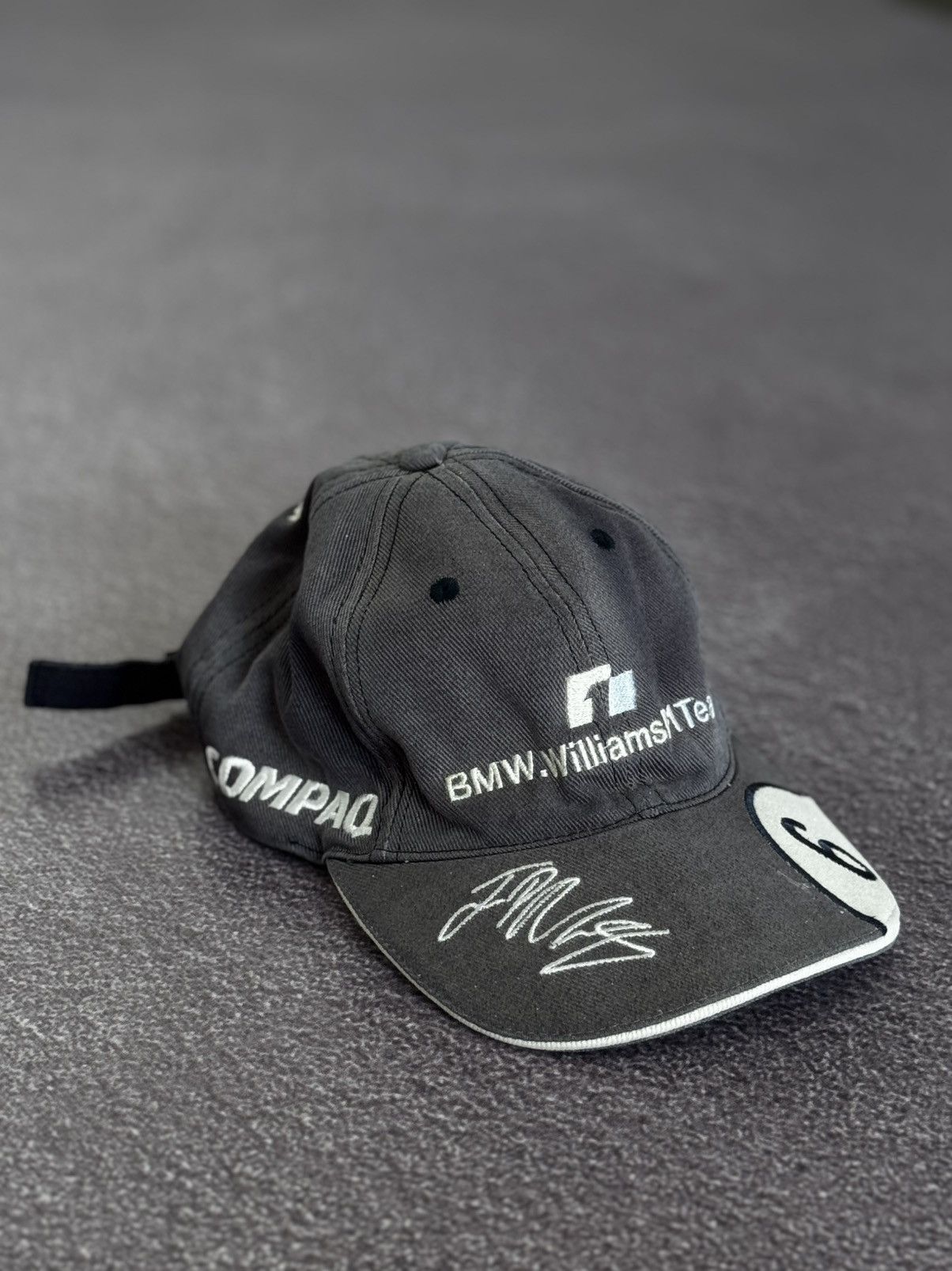 BMW Formula 1 BMW Williams team Faded Cap Hat Size ONE SIZE - 1 Thumbnail