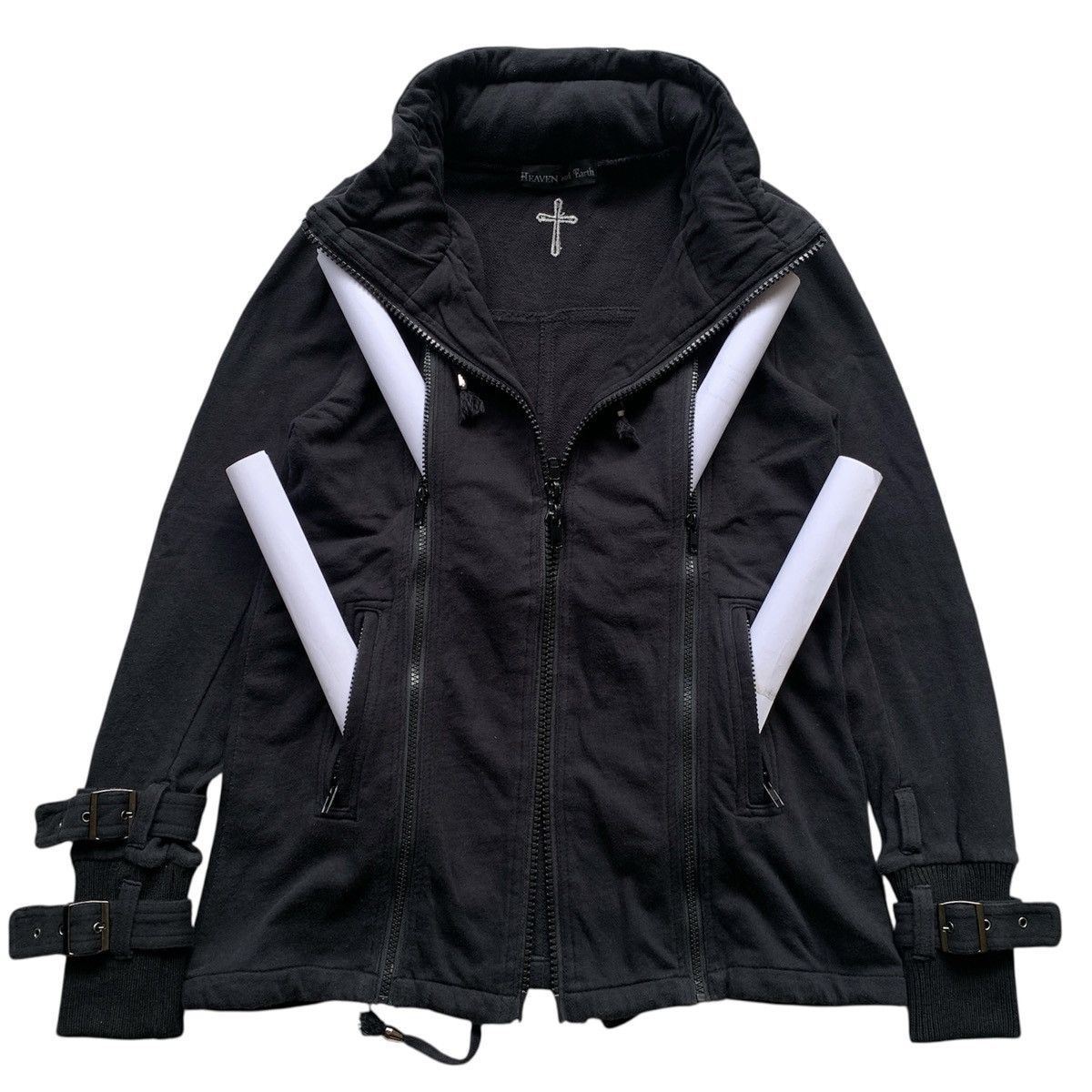 20471120 Heaven & Earth Bono Multizipper ifsix LGB GOA Zip Hoodie Size US M / EU 48-50 / 2 - 5 Thumbnail