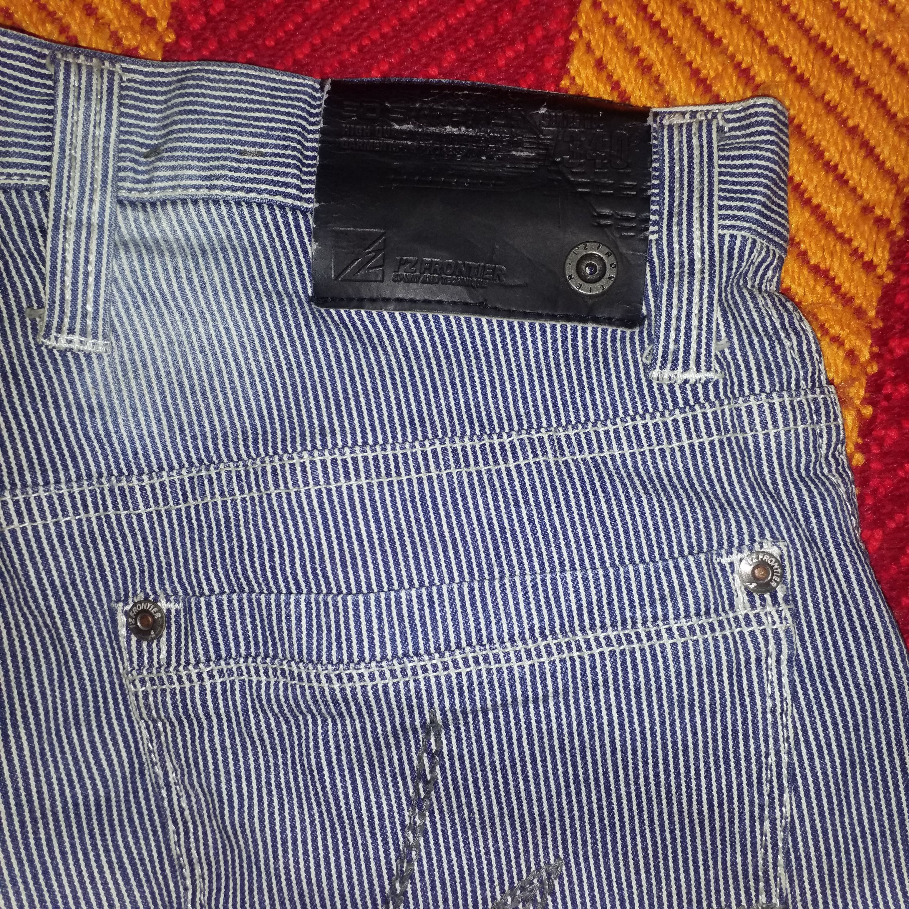 Japanese Brand ELASTIC CARGO DENIM PANT Size US 30 / EU 46 - 10 Thumbnail