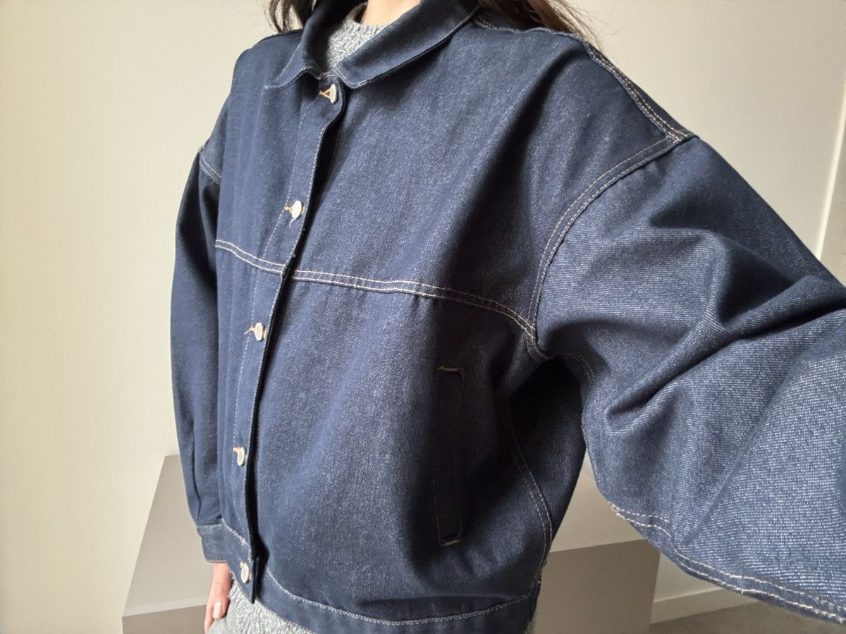 Other Estudio Niksen Raw Indigo Denim In-Stitch Jacket Size US M / EU 48-50 / 2 - 9 Thumbnail