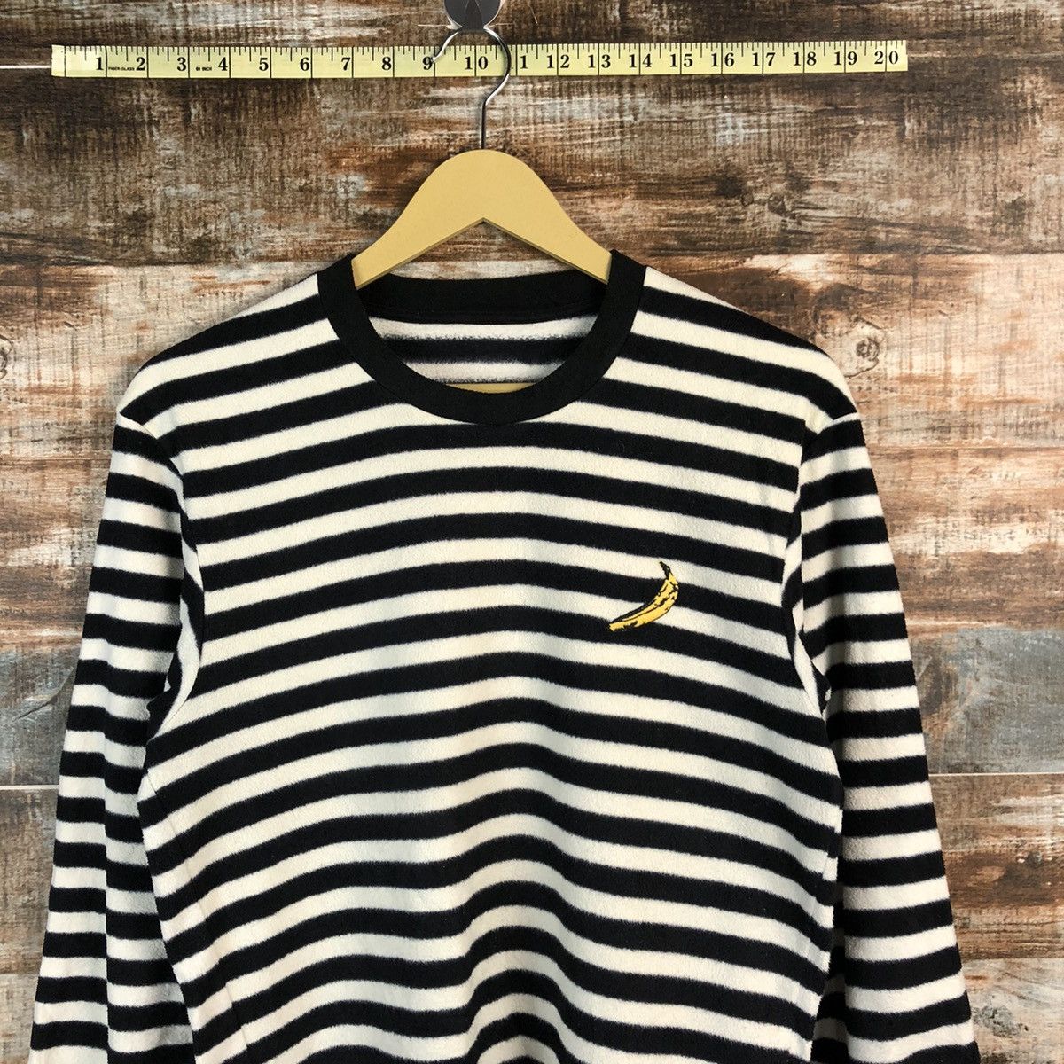 Andy Warhol Uniqlo X Andy Warhol Stripe White Sweater #A2288 Size US S / EU 44-46 / 1 - 5 Thumbnail