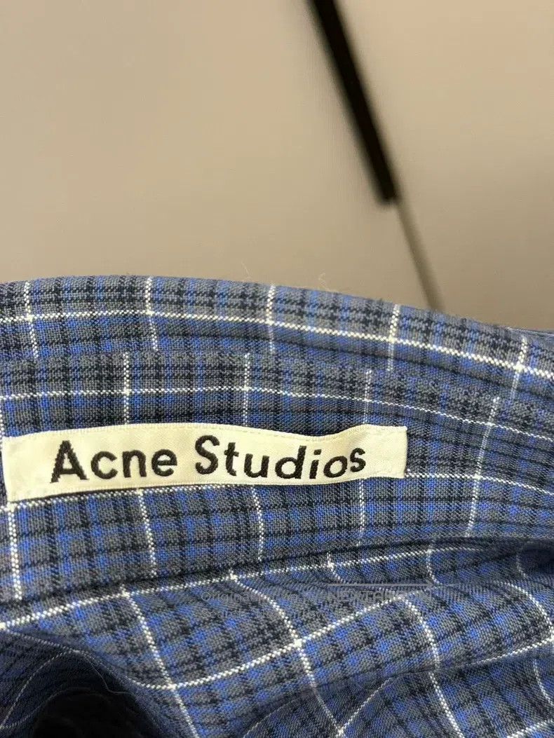 Acne Studios Acne Studios Checkered Shirt Size 4XL / US 24-26 - 2 Thumbnail