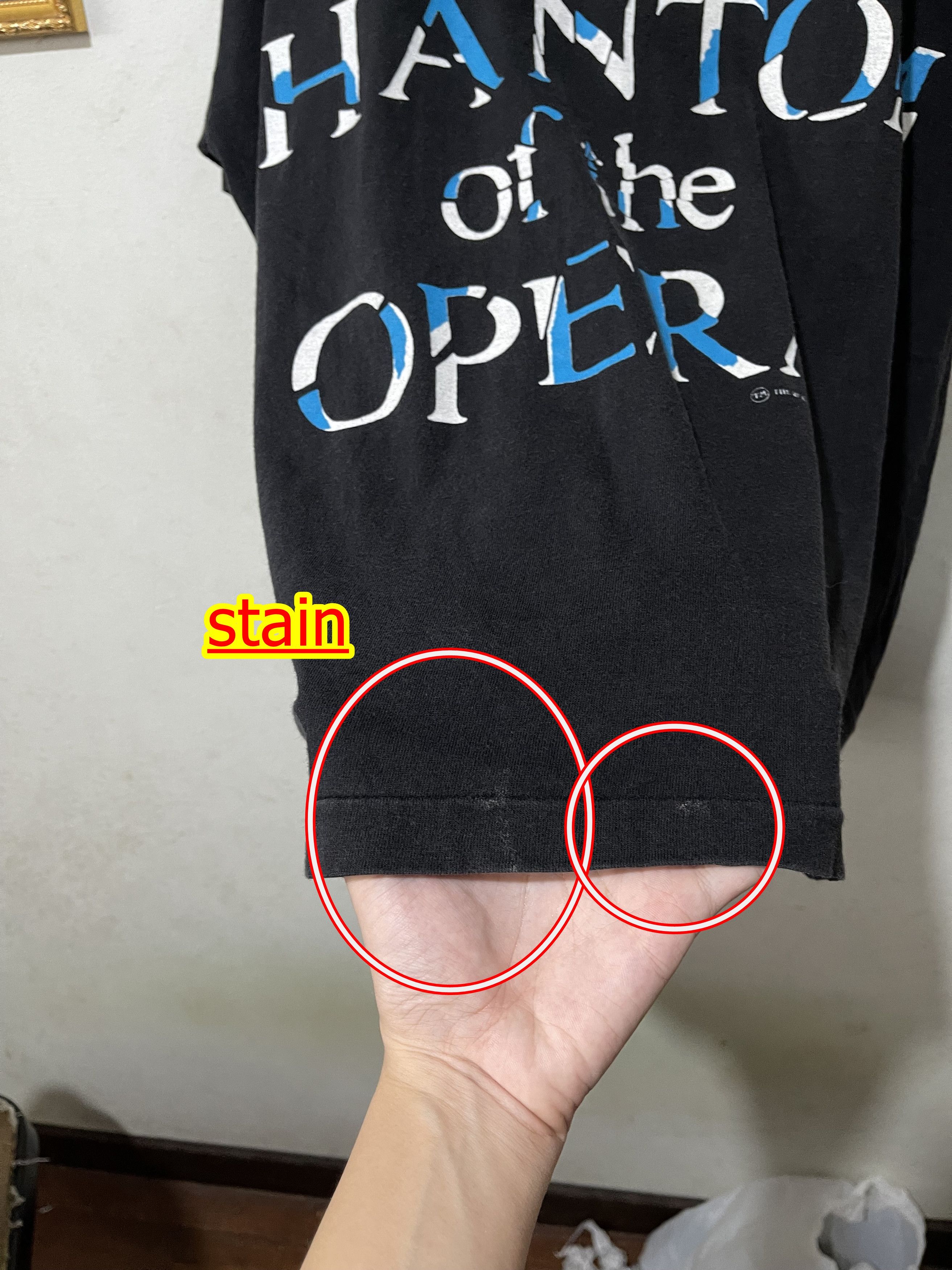 Band Tees × Vintage Vintage 80s The Phantom of the Opera Shirt Size US XL / EU 56 / 4 - 7 Thumbnail