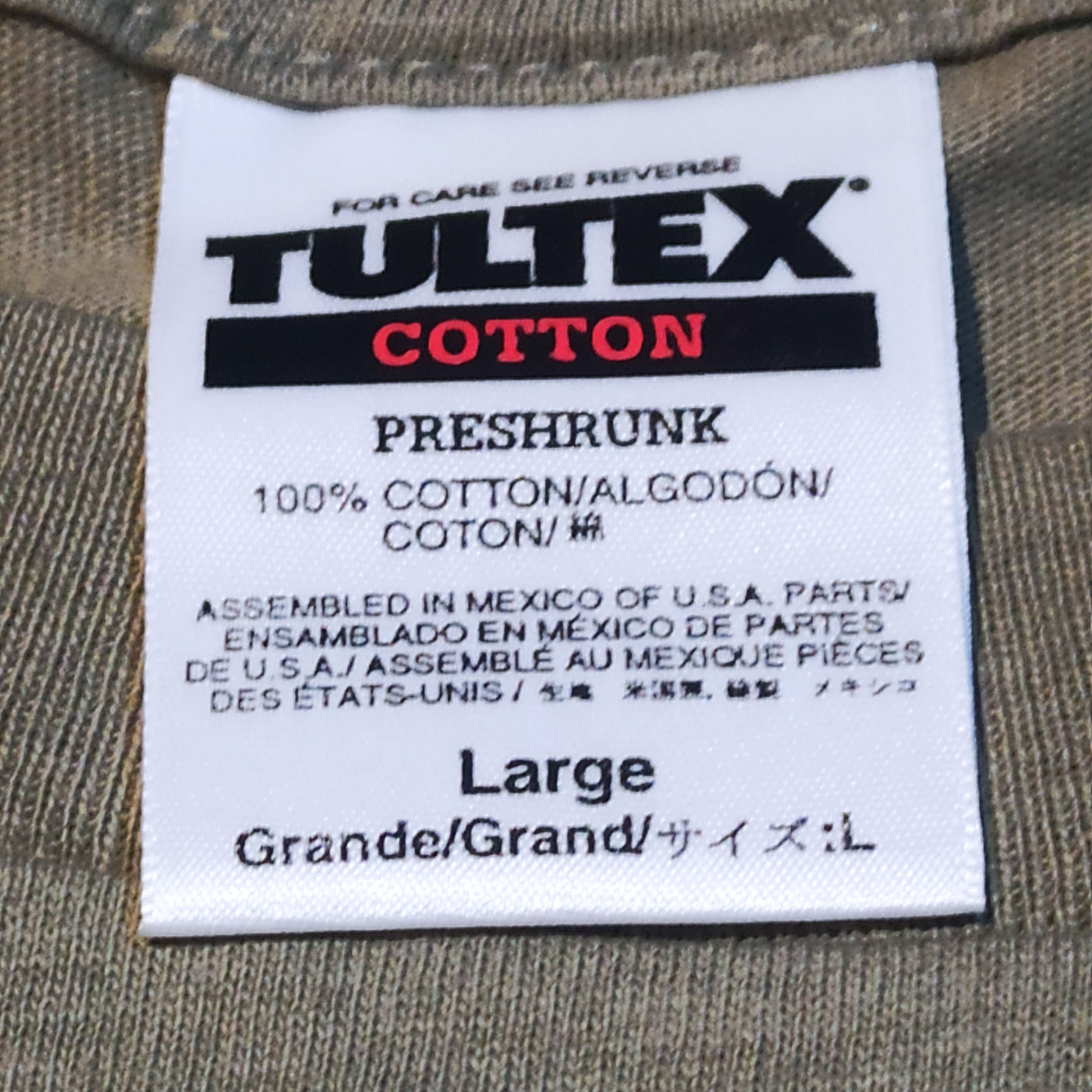 Tultex Tshirt World Tour Fuel Sunburn 1999 Size US L / EU 52-54 / 3 - 6 Thumbnail
