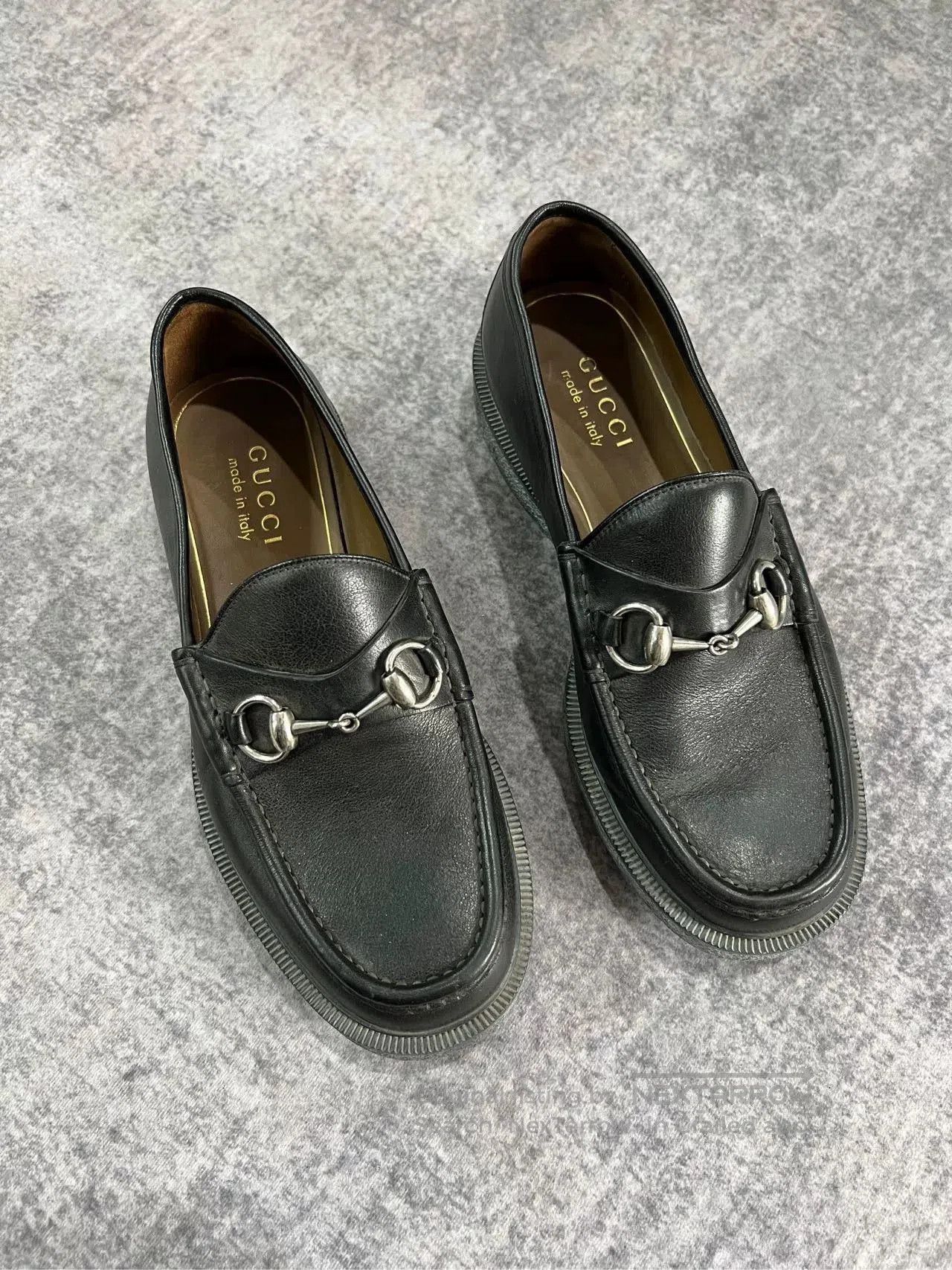 Gucci Gucci Horsebit Leather Shoes. Size US 5.5 / IT 35.5 - 1 Thumbnail