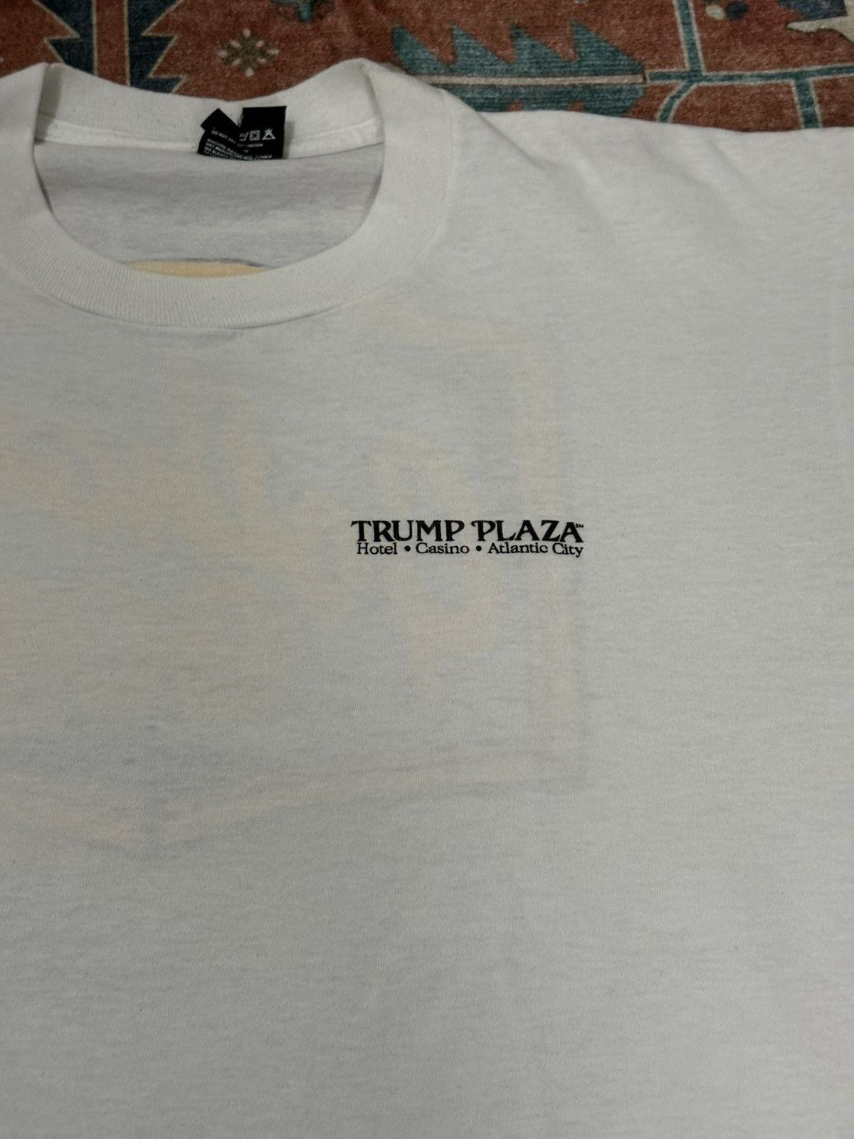 Donald Trump × Vintage RARE Vintage Trump Plaza Shirt Single Stitched Size US XL / EU 56 / 4 - 2 Thumbnail