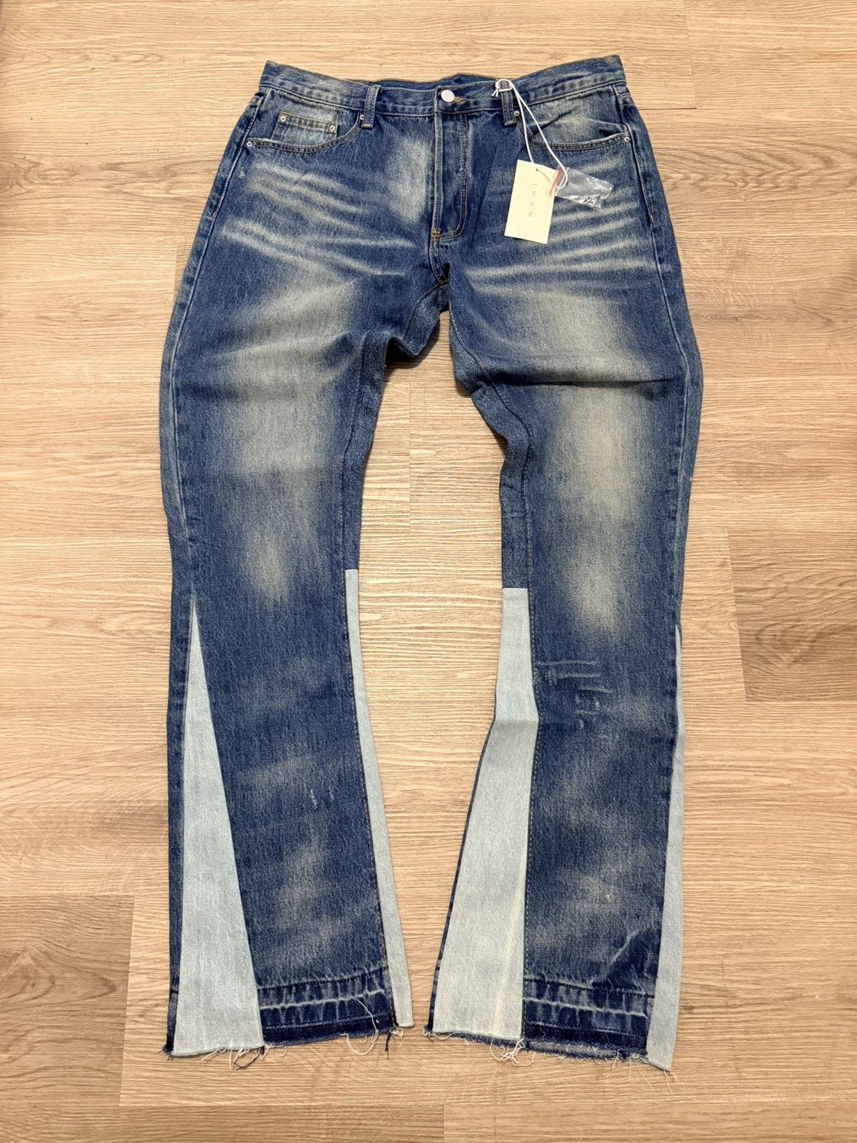 MNML MNML flared blue denim (new w/ tags!) Size US 33 - 1 Thumbnail
