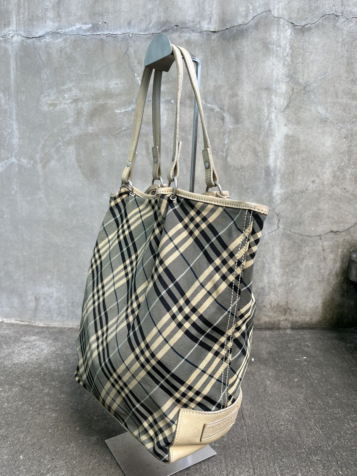 Burberry Blue Label Nova Check Tote Bag Size ONE SIZE - 3 Thumbnail