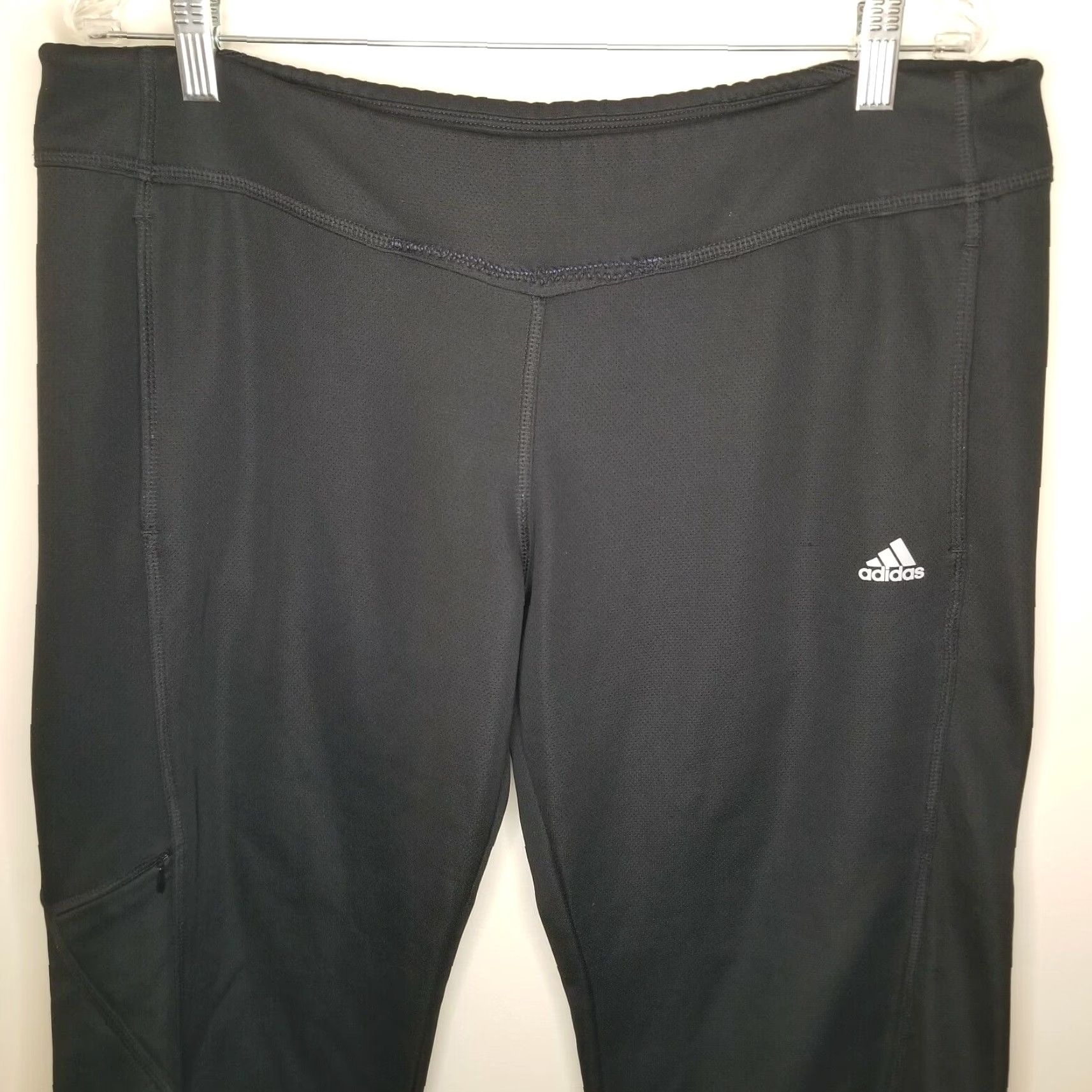 Adidas Adidas Sweatpants Track Pants Men L Black Activewear Size US 33 - 3 Thumbnail