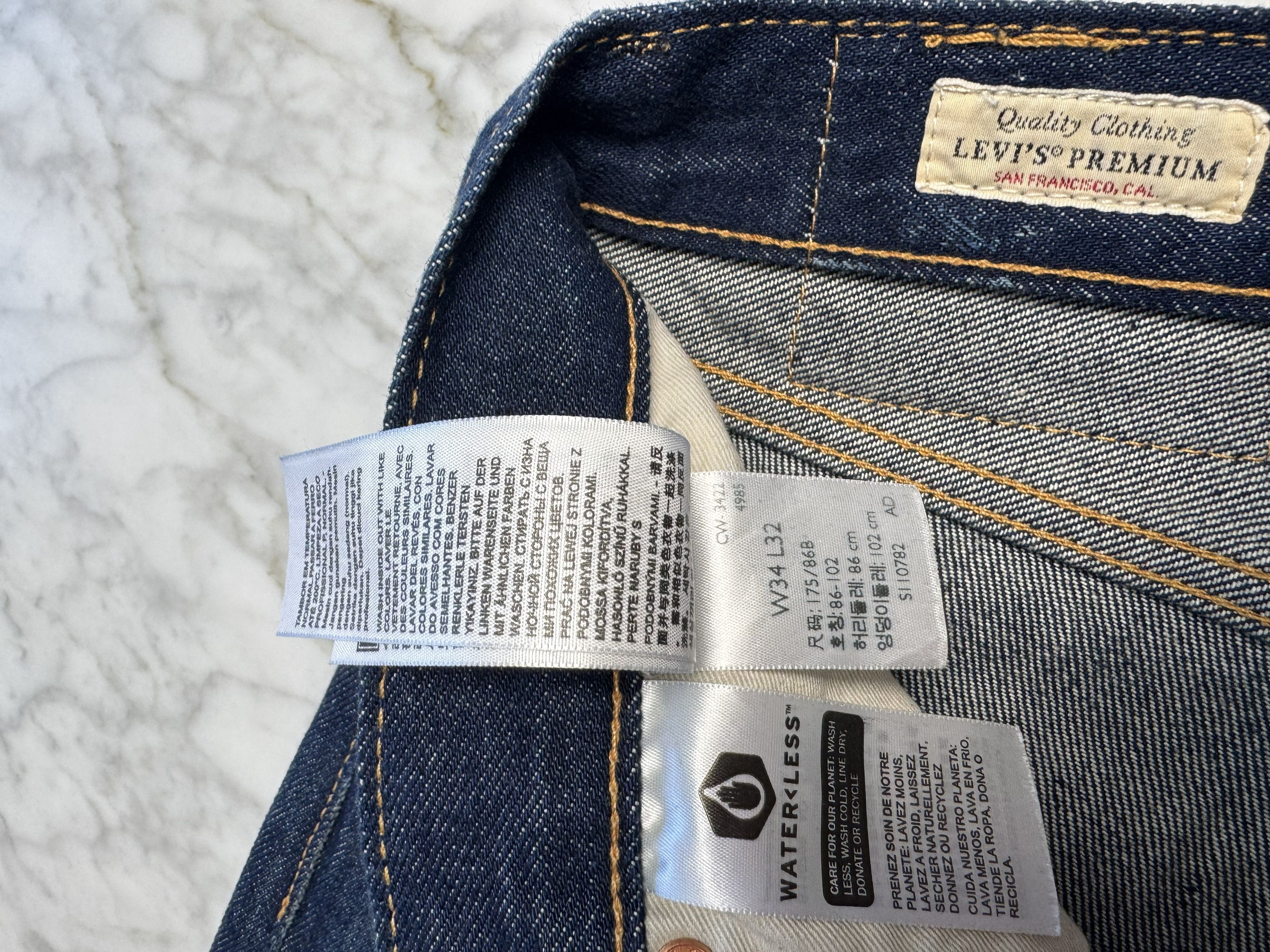 Levi's 501® '93 Straight Fit Jeans Size US 34 / EU 50 - 7 Thumbnail