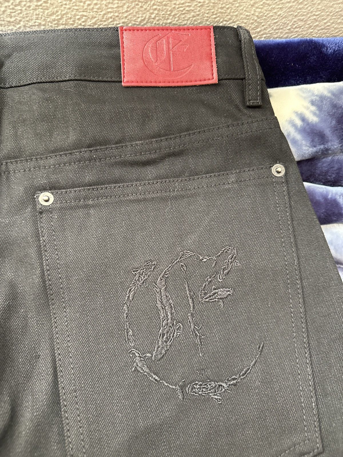 K-Two Studios Elysian black selvedge denim Size US 32 / EU 48 - 3 Thumbnail