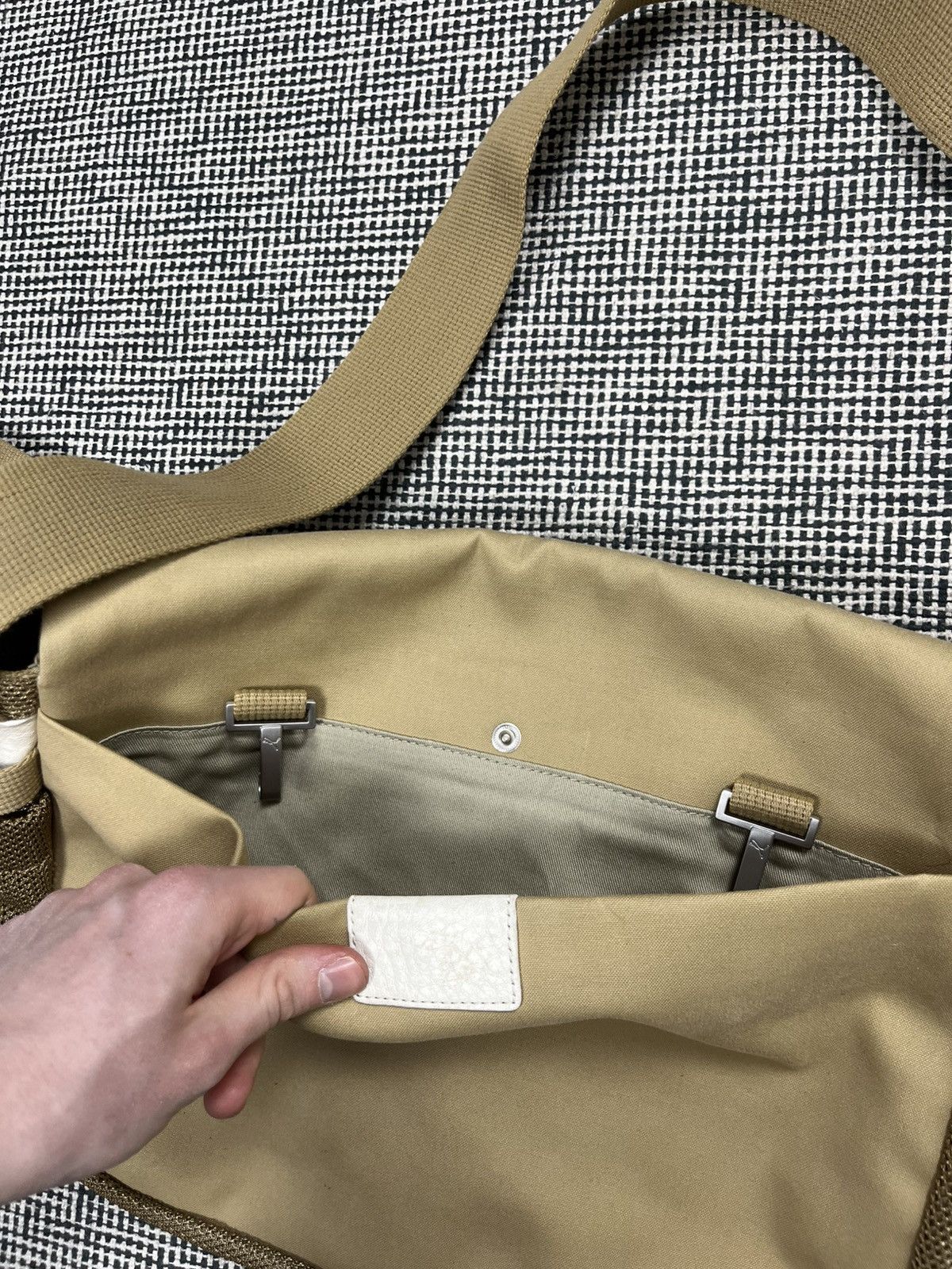 Neil Barrett × Puma Puma Neill Barrett 96hours mesh crossbody messenger bag Size ONE SIZE - 3 Thumbnail