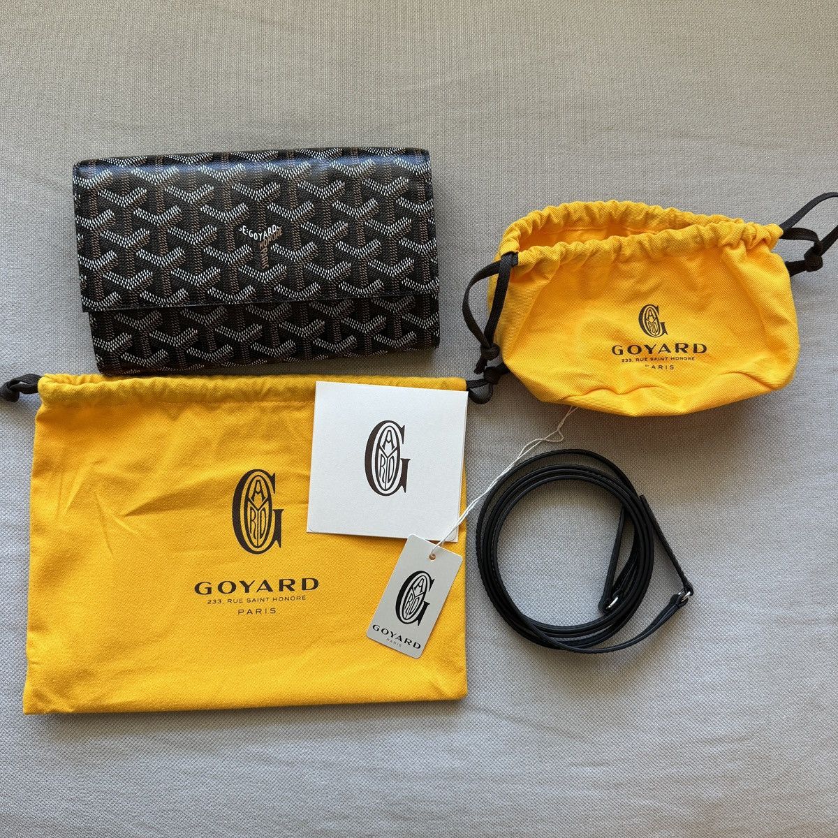 Goyard Goyard Varenne Continental Wallet Crossbody Bag Size ONE SIZE - 12 Thumbnail