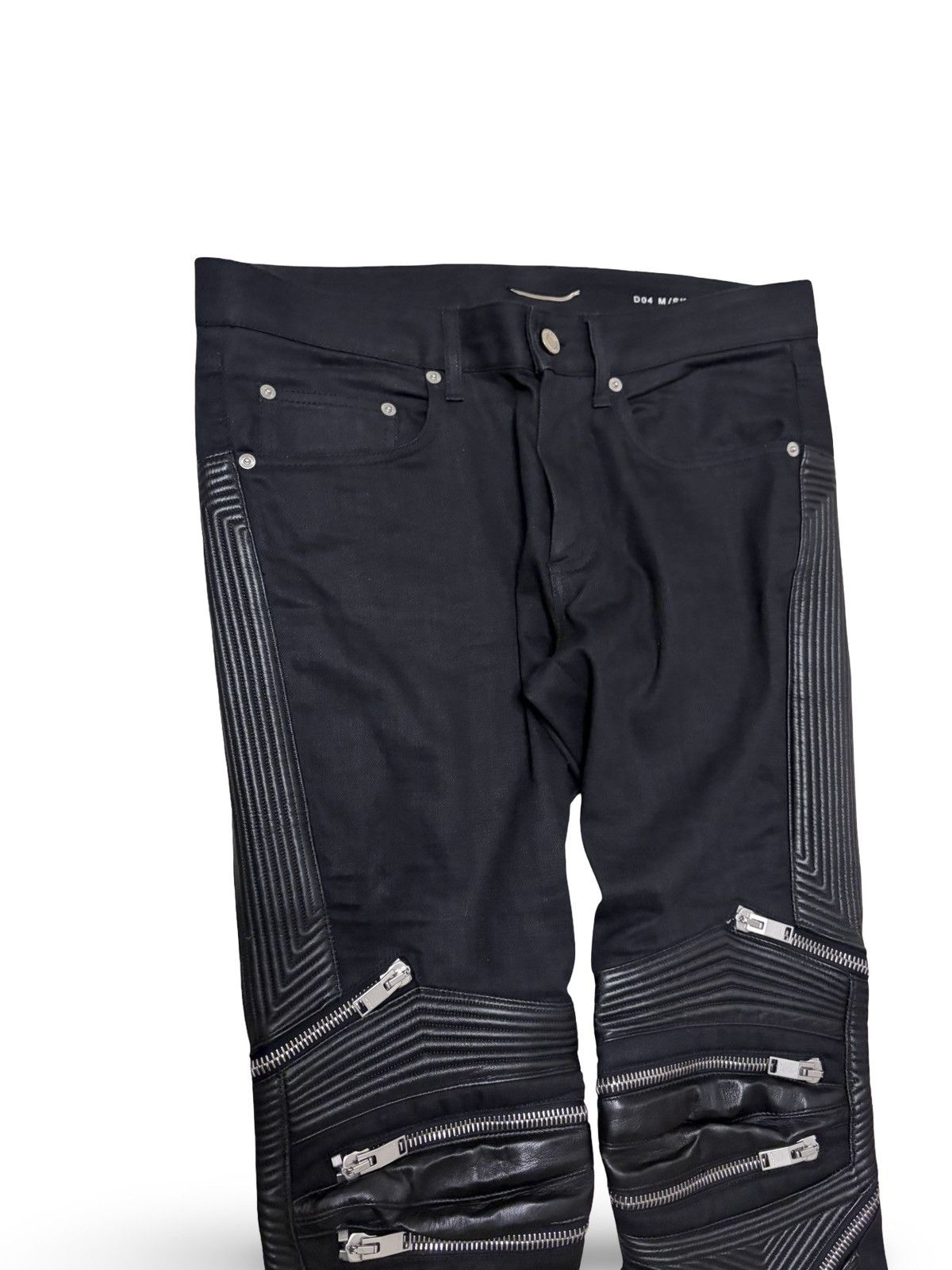Saint Laurent Paris Saint Laurent SS14 D04 Biker Denim Size US 31 - 3 Thumbnail